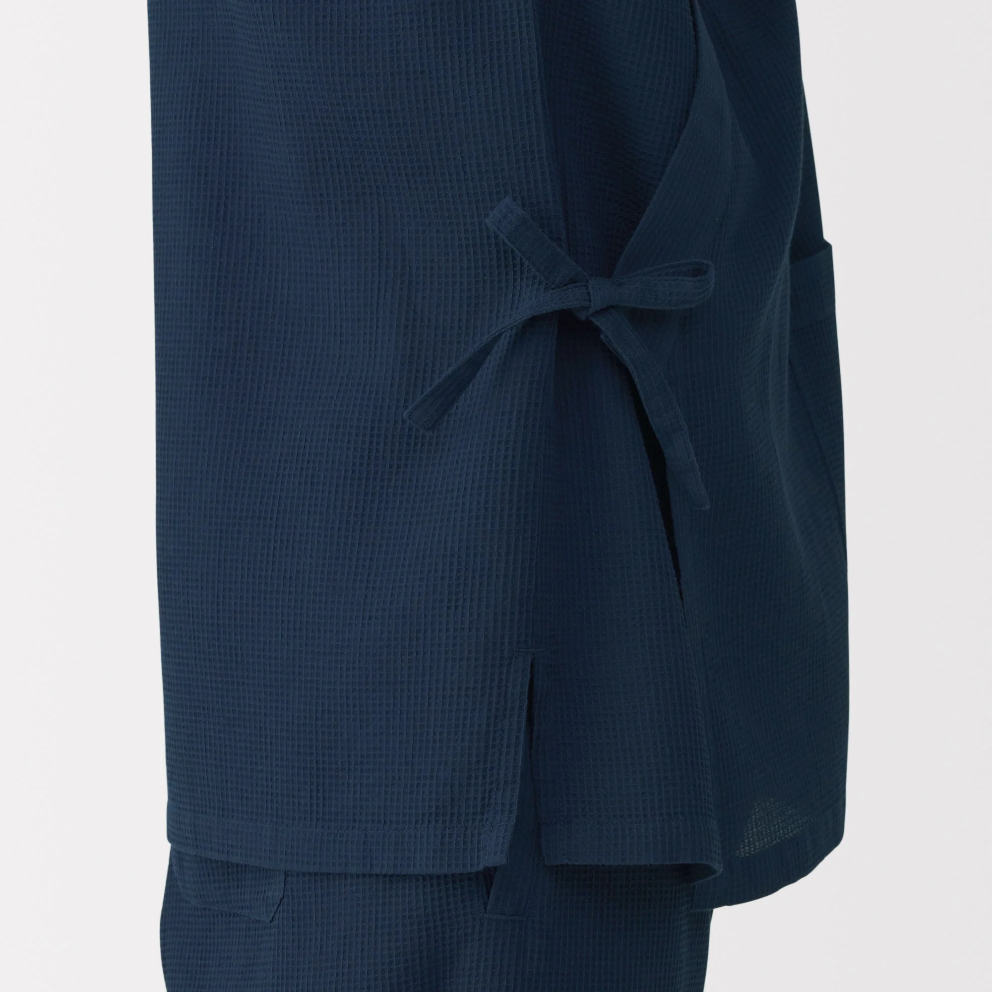 Men's Lyocell Blend Waffle Weave Jinbei Loungewear Set - Image 31