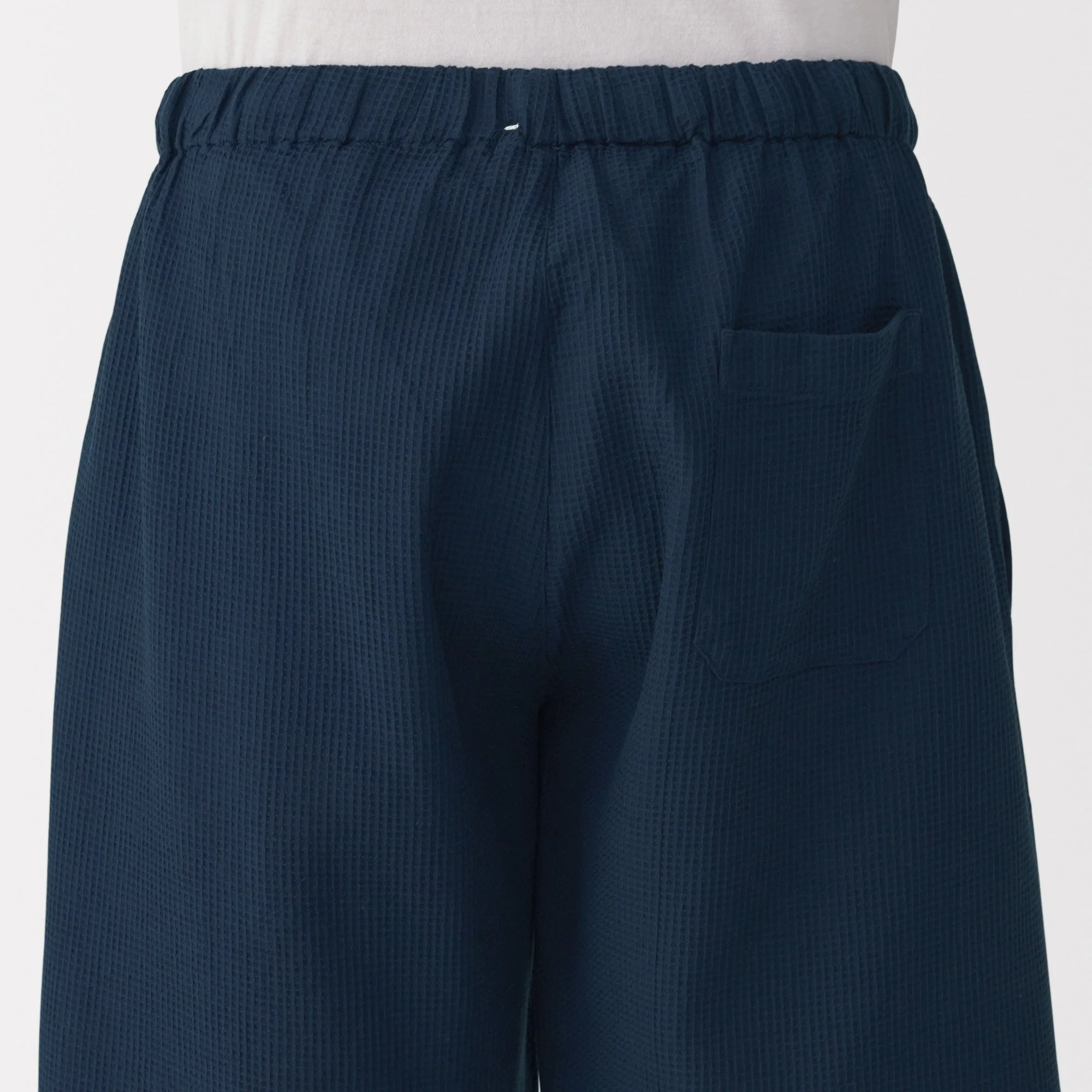 Men's Lyocell Blend Waffle Weave Jinbei Loungewear Set - Image 33