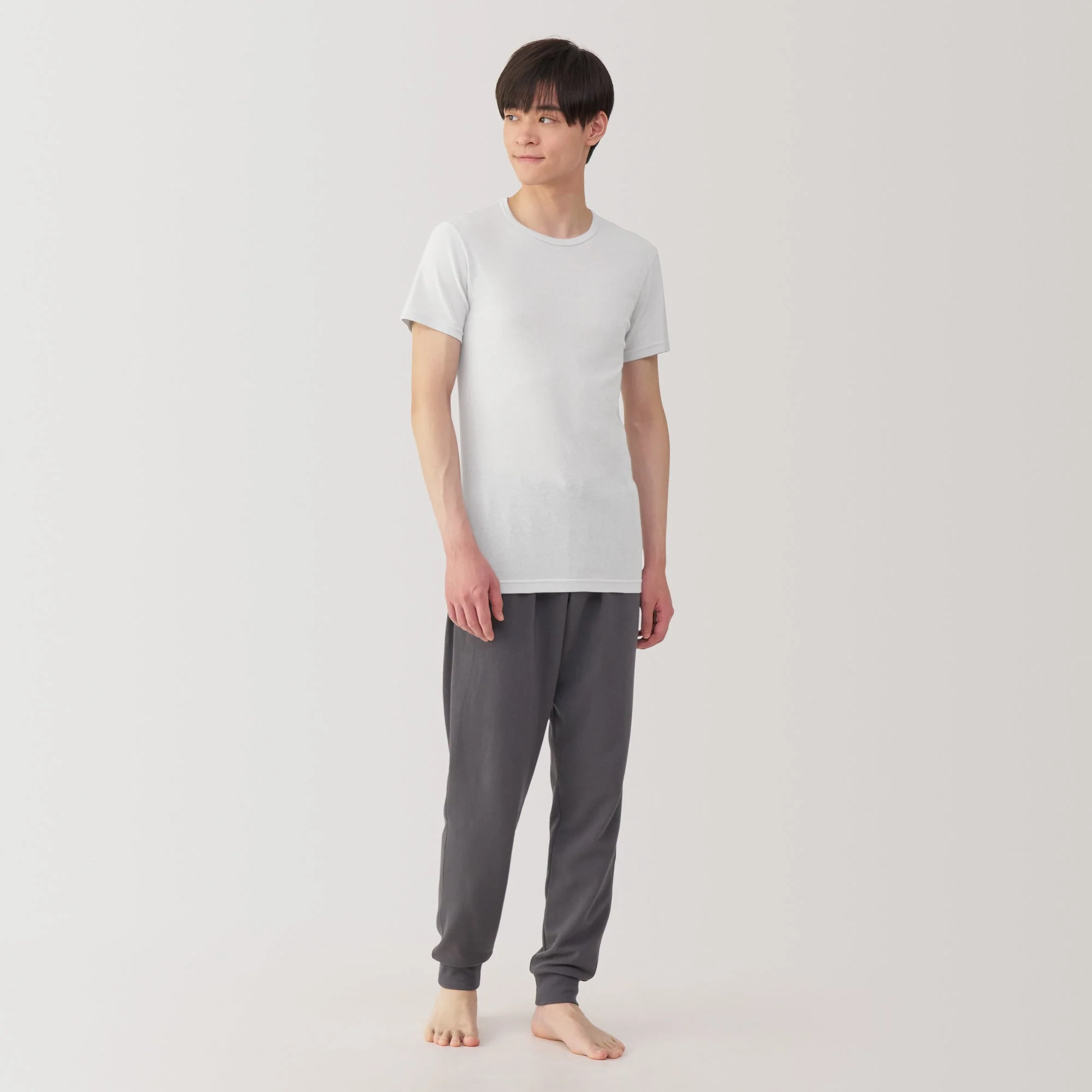 Men's Moisture Wicking Cotton Crew Neck Short Sleeve T-Shirt - Image 11