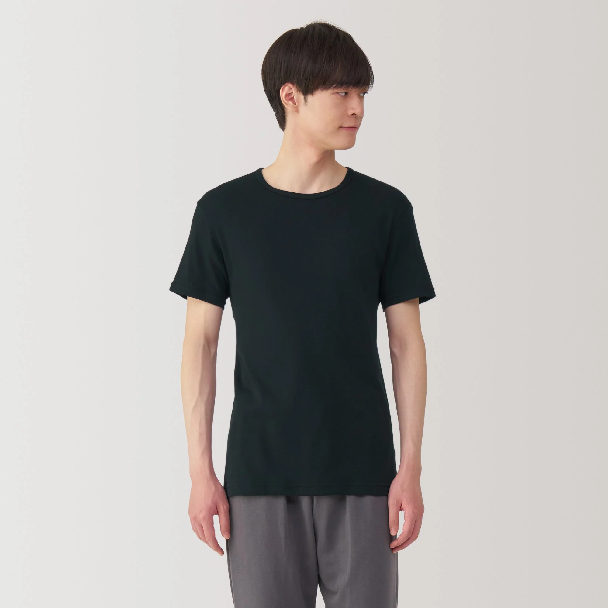 Men's Moisture Wicking Cotton Crew Neck Short Sleeve T-Shirt - Image 17