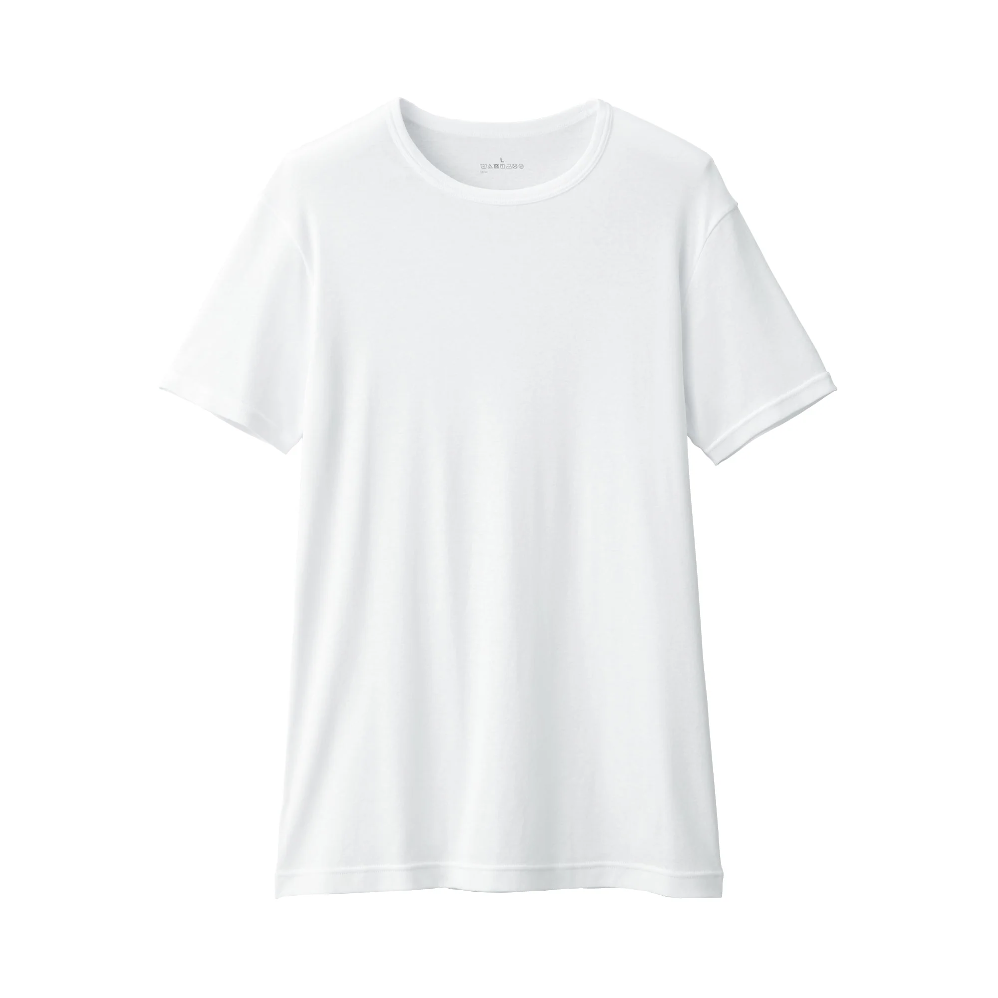 Men's Moisture Wicking Cotton Crew Neck Short Sleeve T-Shirt - Image 2