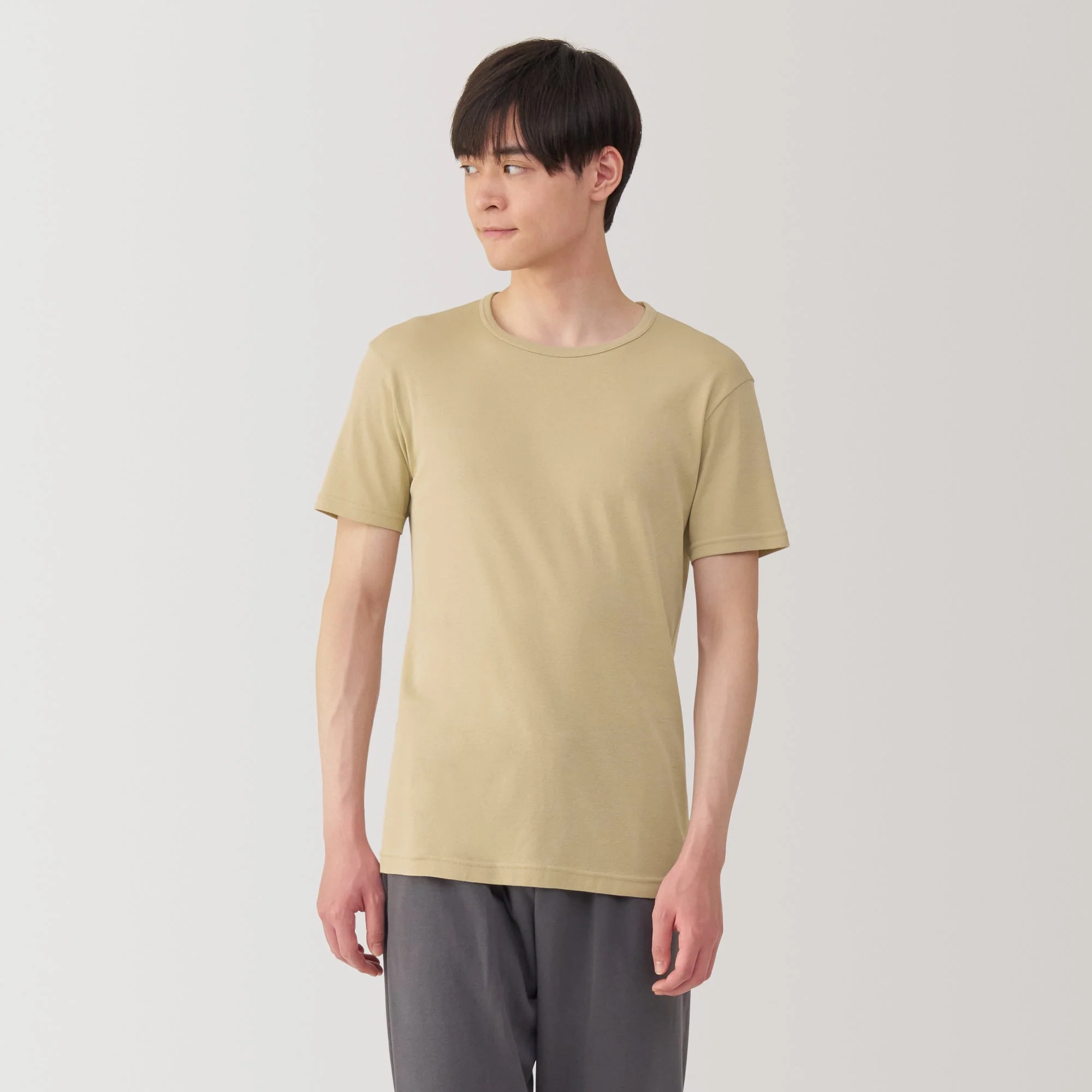 Men's Moisture Wicking Cotton Crew Neck Short Sleeve T-Shirt - Image 24