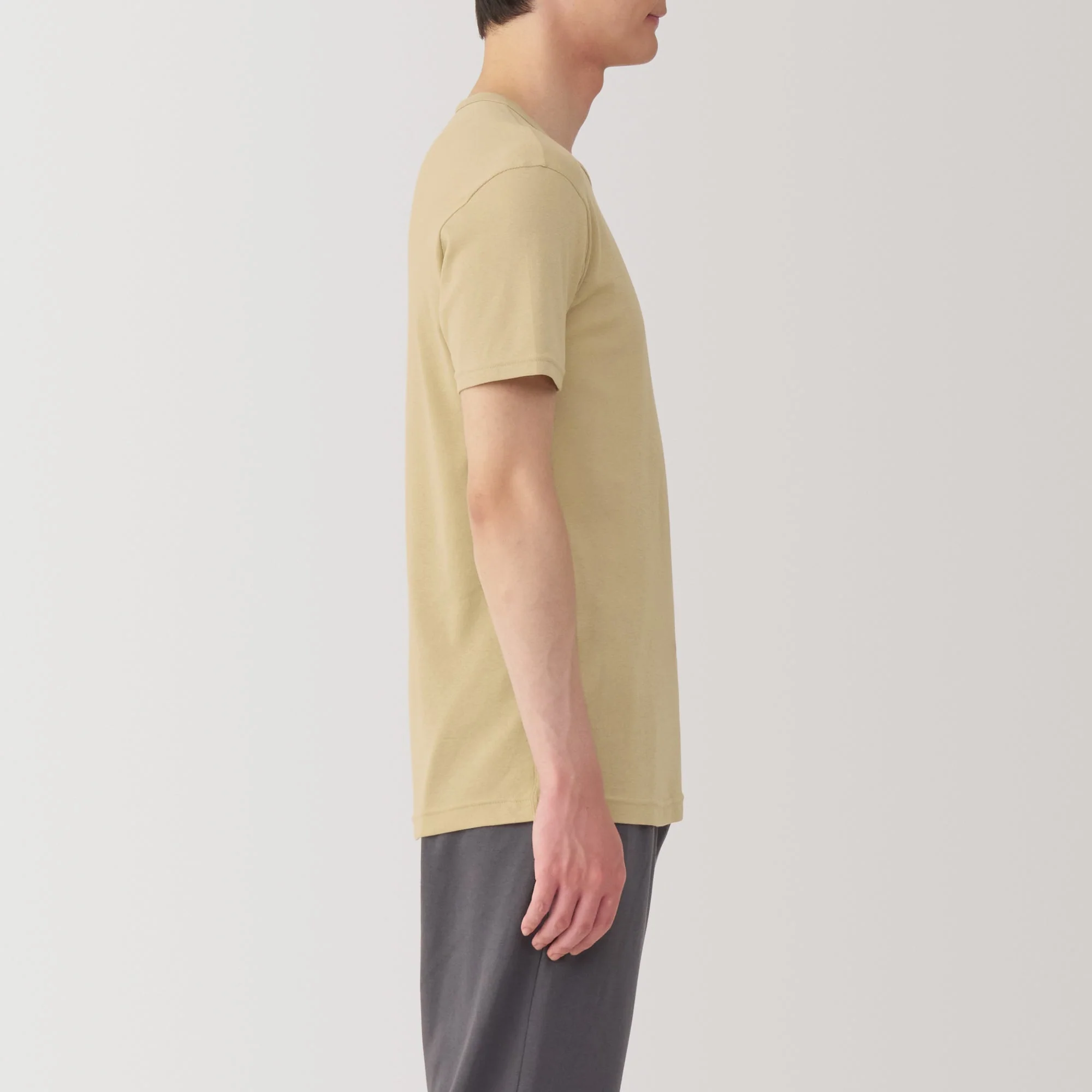 Men's Moisture Wicking Cotton Crew Neck Short Sleeve T-Shirt - Image 26