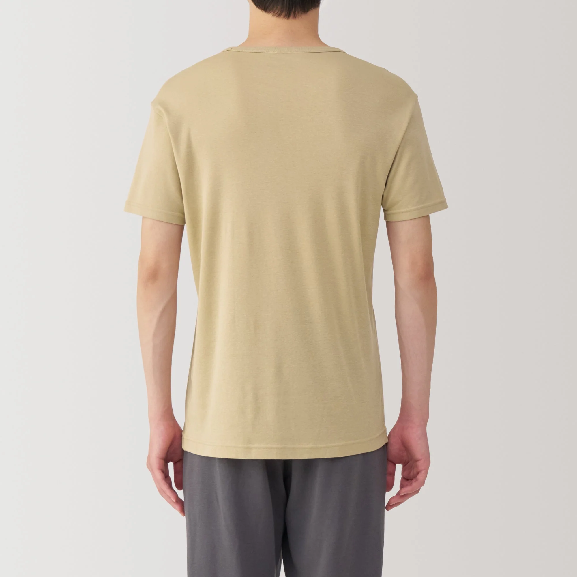 Men's Moisture Wicking Cotton Crew Neck Short Sleeve T-Shirt - Image 27