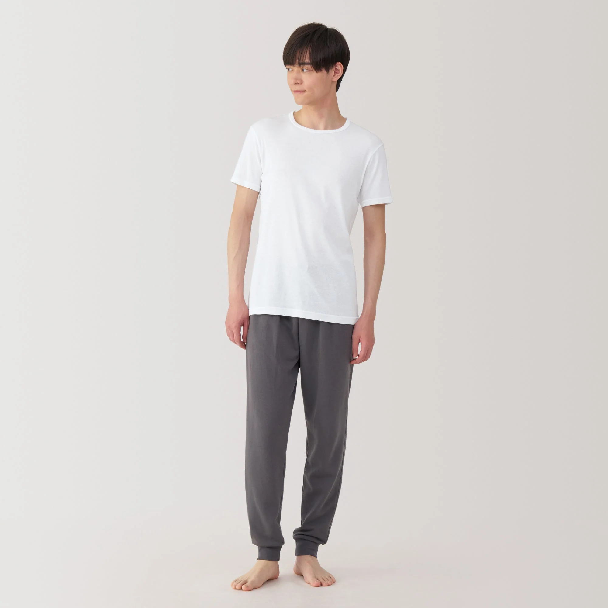 Men's Moisture Wicking Cotton Crew Neck Short Sleeve T-Shirt - Image 4