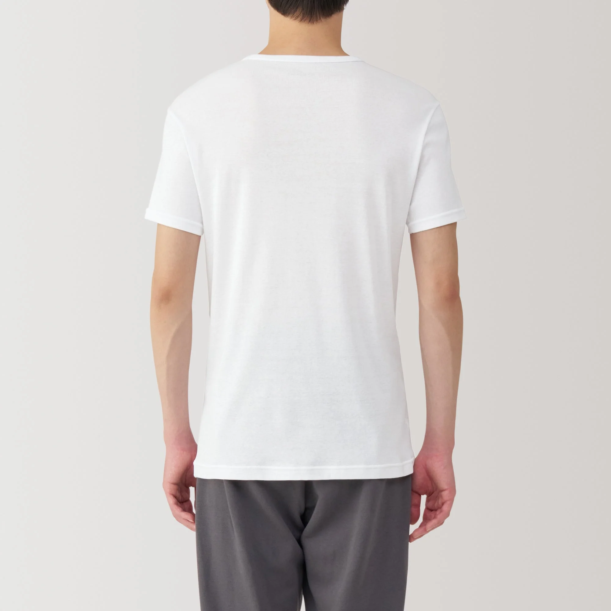 Men's Moisture Wicking Cotton Crew Neck Short Sleeve T-Shirt - Image 6