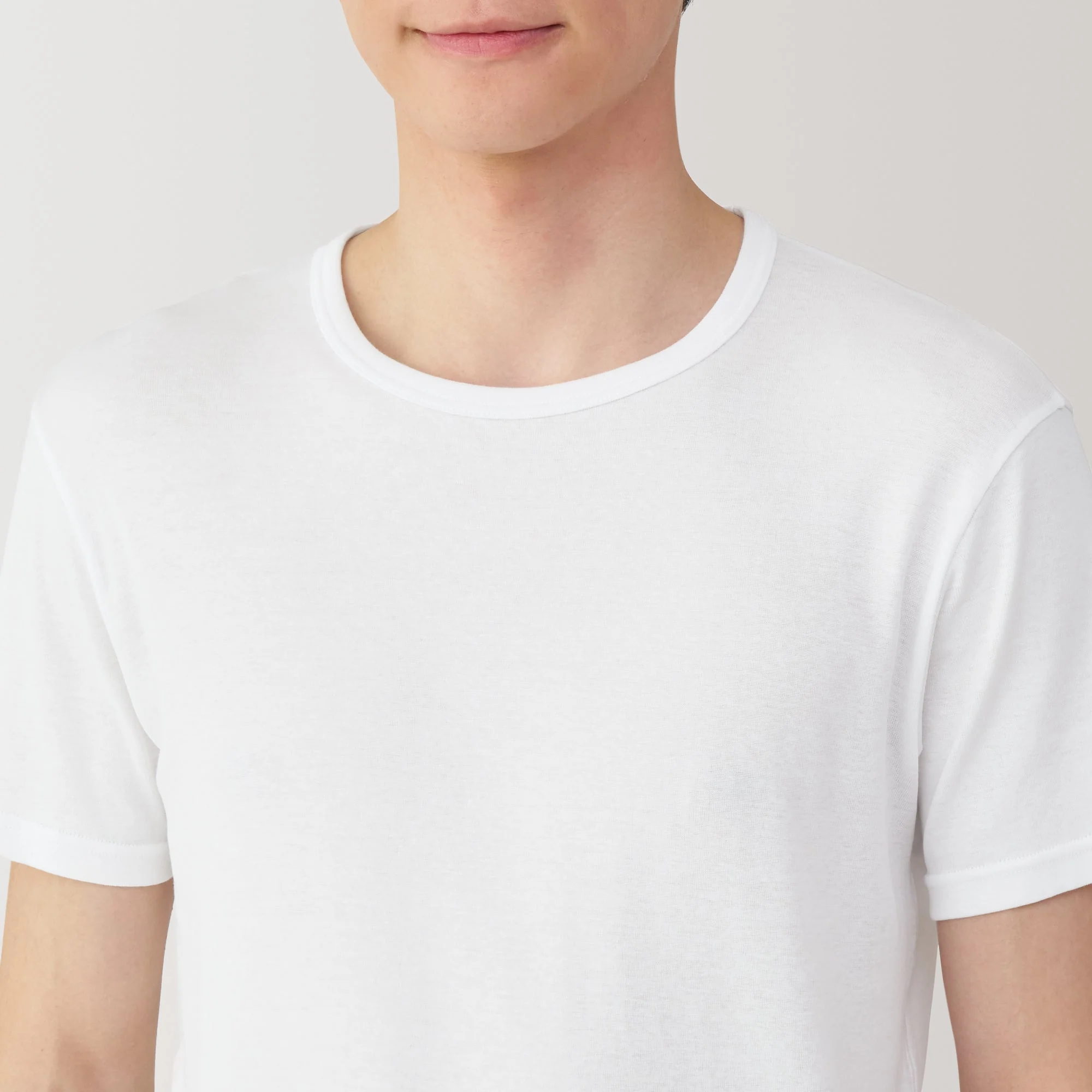 Men's Moisture Wicking Cotton Crew Neck Short Sleeve T-Shirt - Image 7