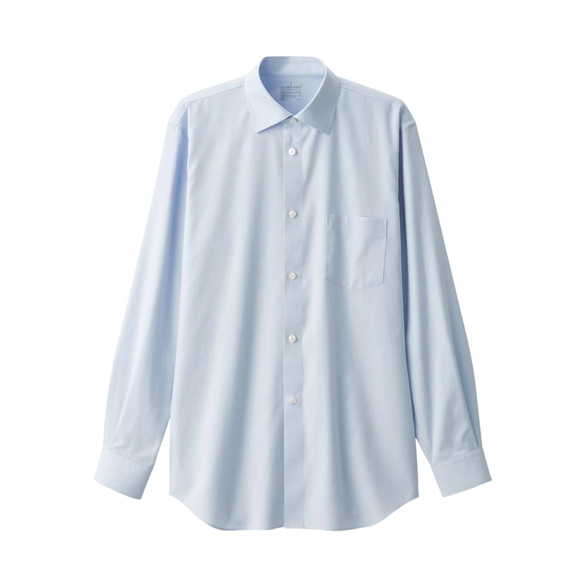 Men's Non-Iron Semi Wide Collar Shirt - Image 10