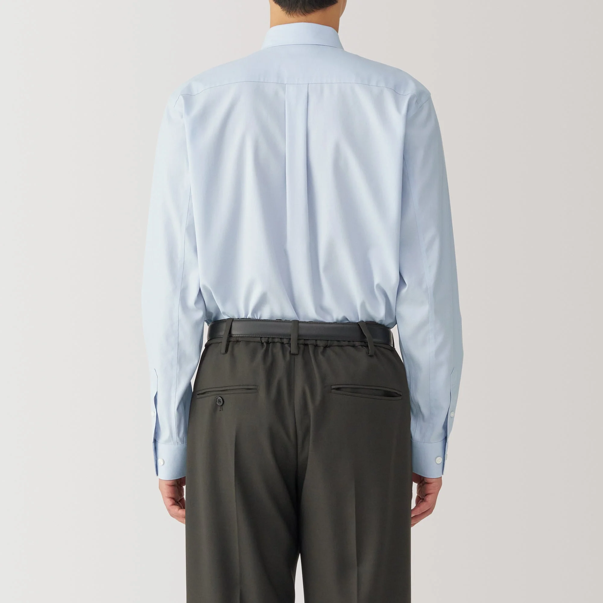 Men's Non-Iron Semi Wide Collar Shirt - Image 14