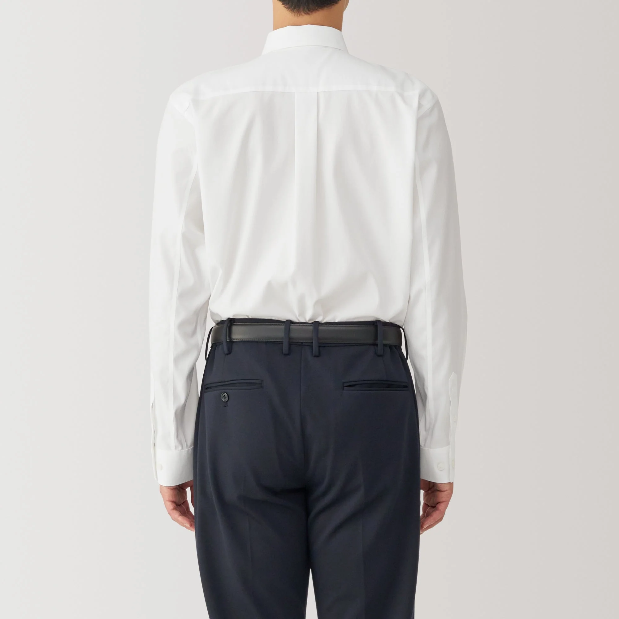 Men's Non-Iron Semi Wide Collar Shirt - Image 6