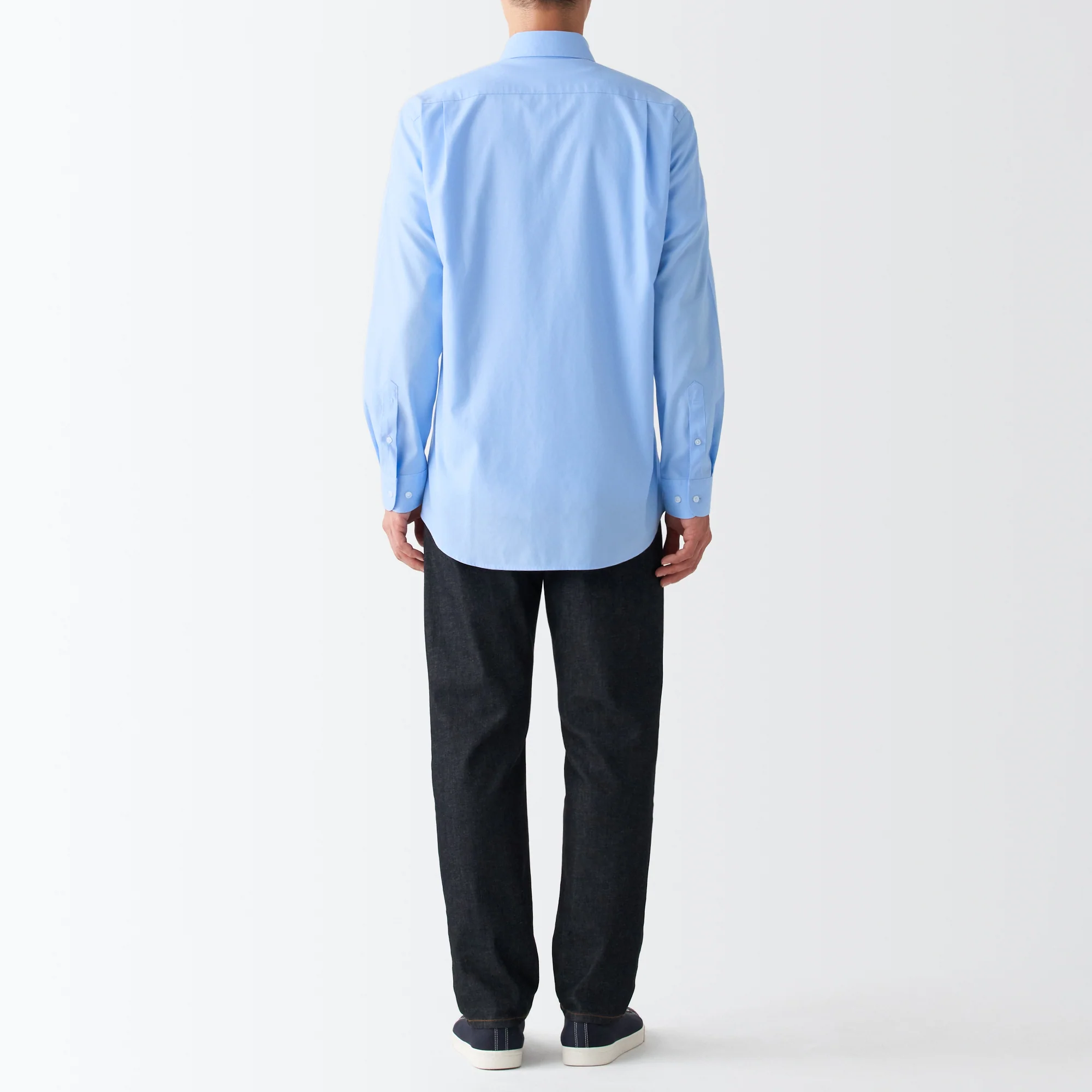 Men's Non-Iron Semi Wide Collar Shirt - Image 12