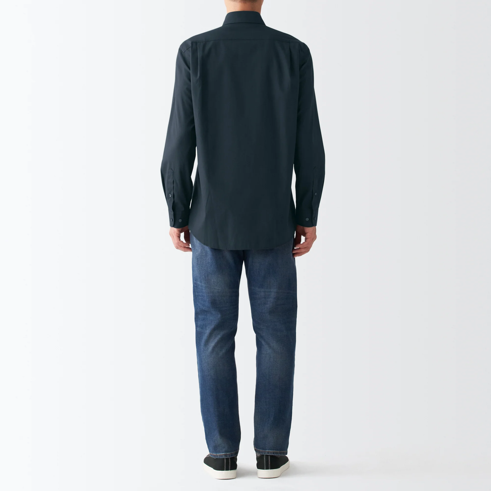 Men's Non-Iron Semi Wide Collar Shirt - Image 23