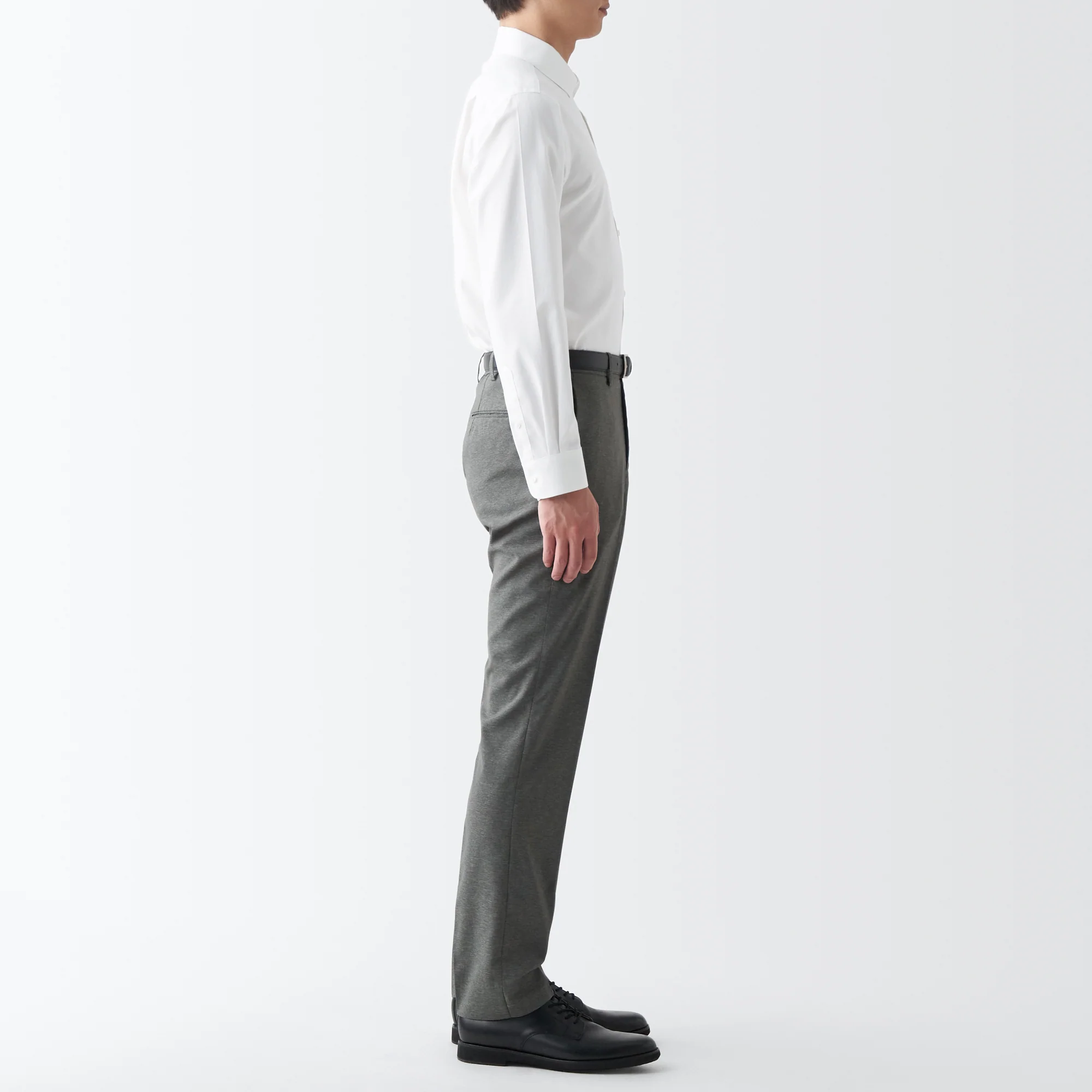 Men's Non-Iron Semi Wide Collar Shirt - Image 34