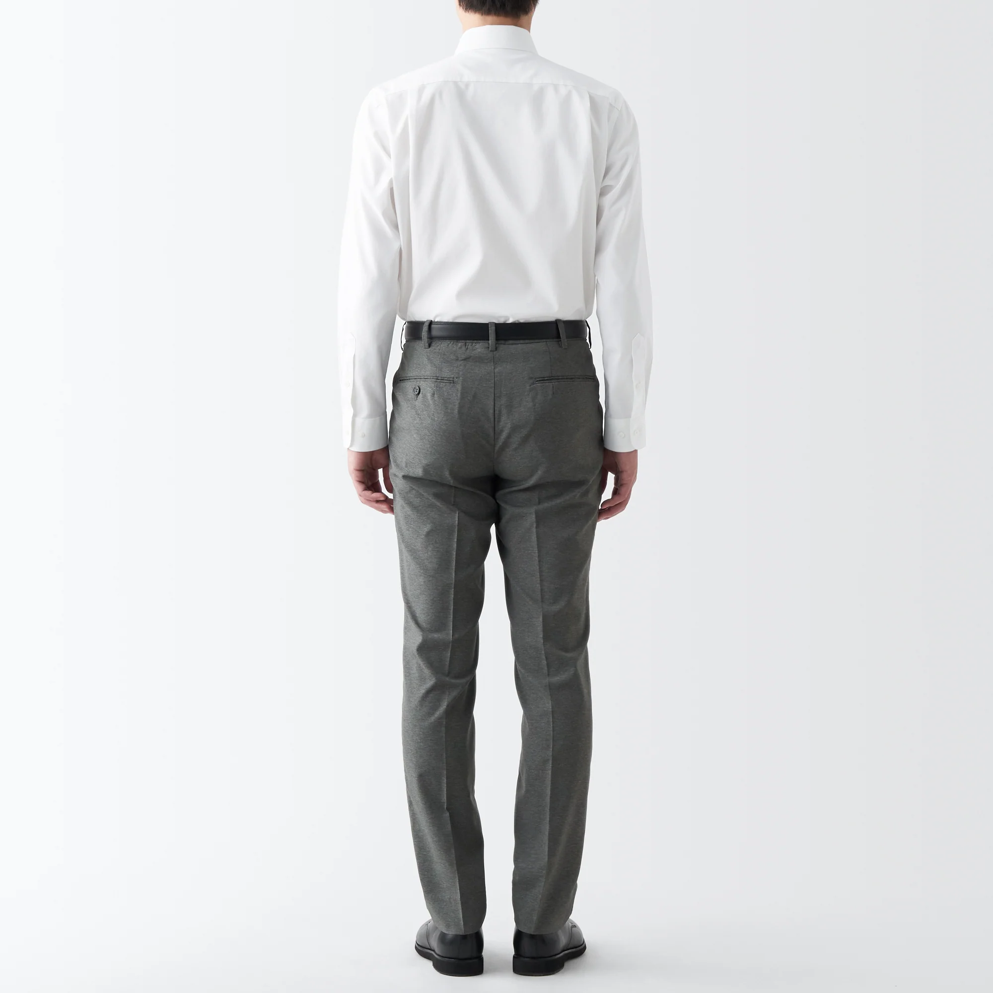 Men's Non-Iron Semi Wide Collar Shirt - Image 35