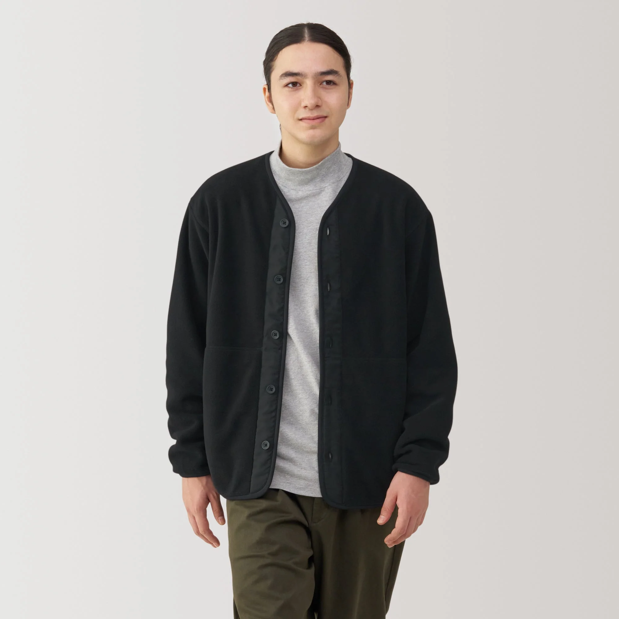 Men's Recyclable Fleece Cardigan - Image 11