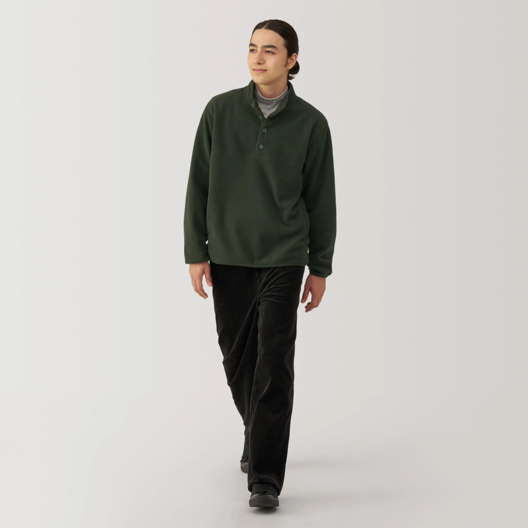 Men's Recyclable Fleece Pullover - Image 4