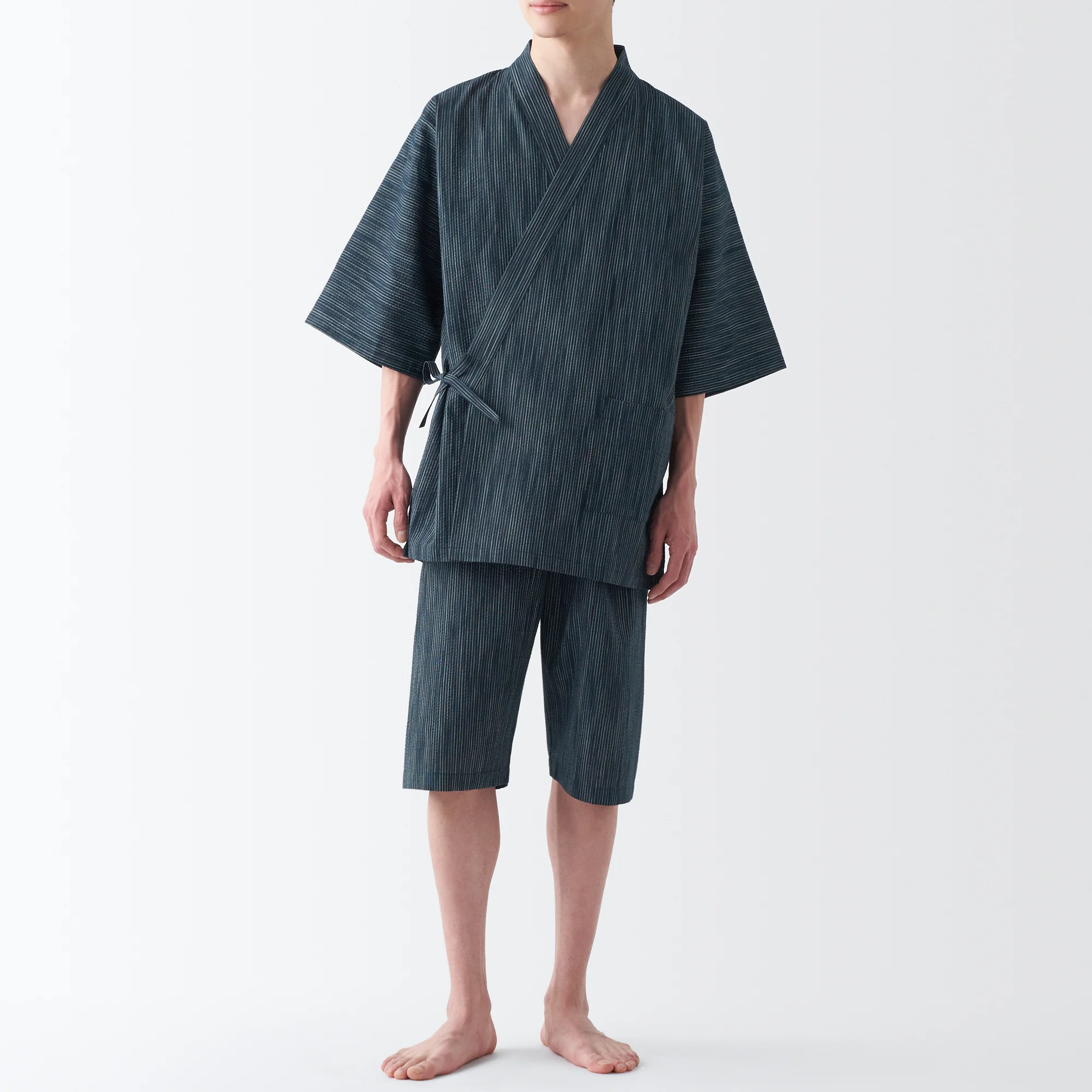 Men's Shijira Jinbei Loungewear Set - Image 14