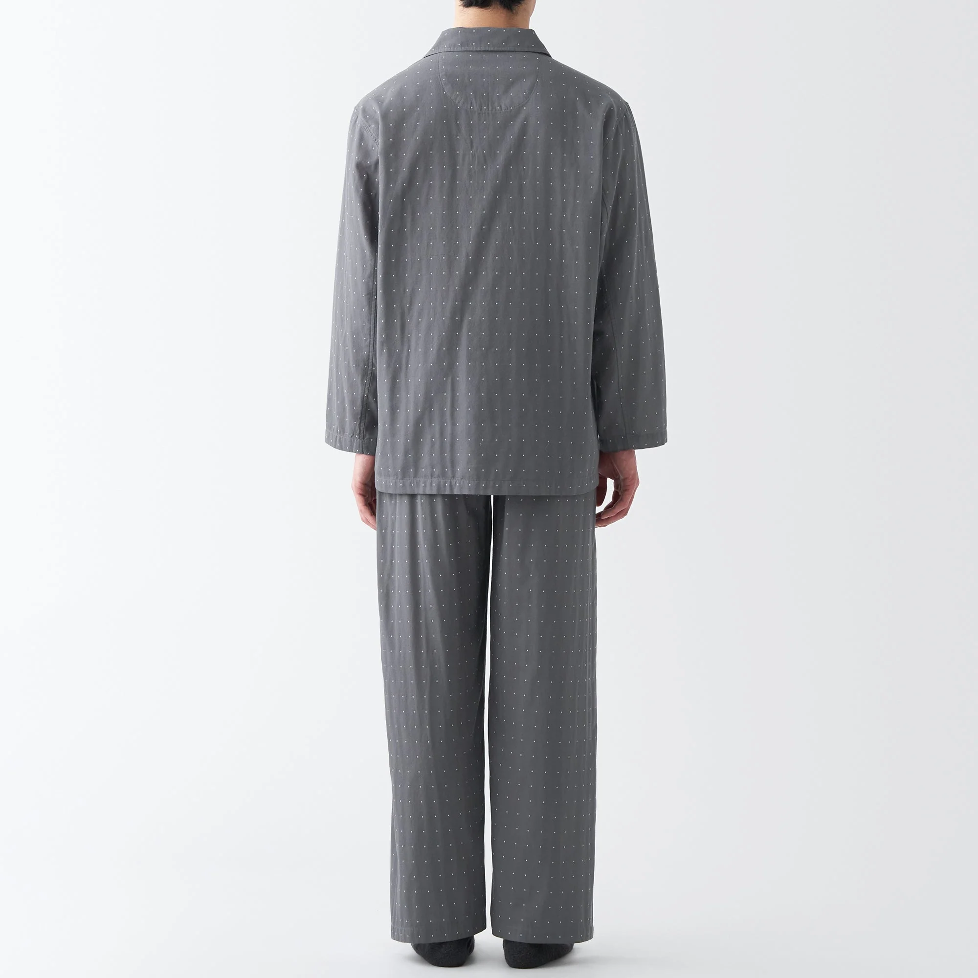 Men's Side Seamless Double Gauze Pajamas - Image 17