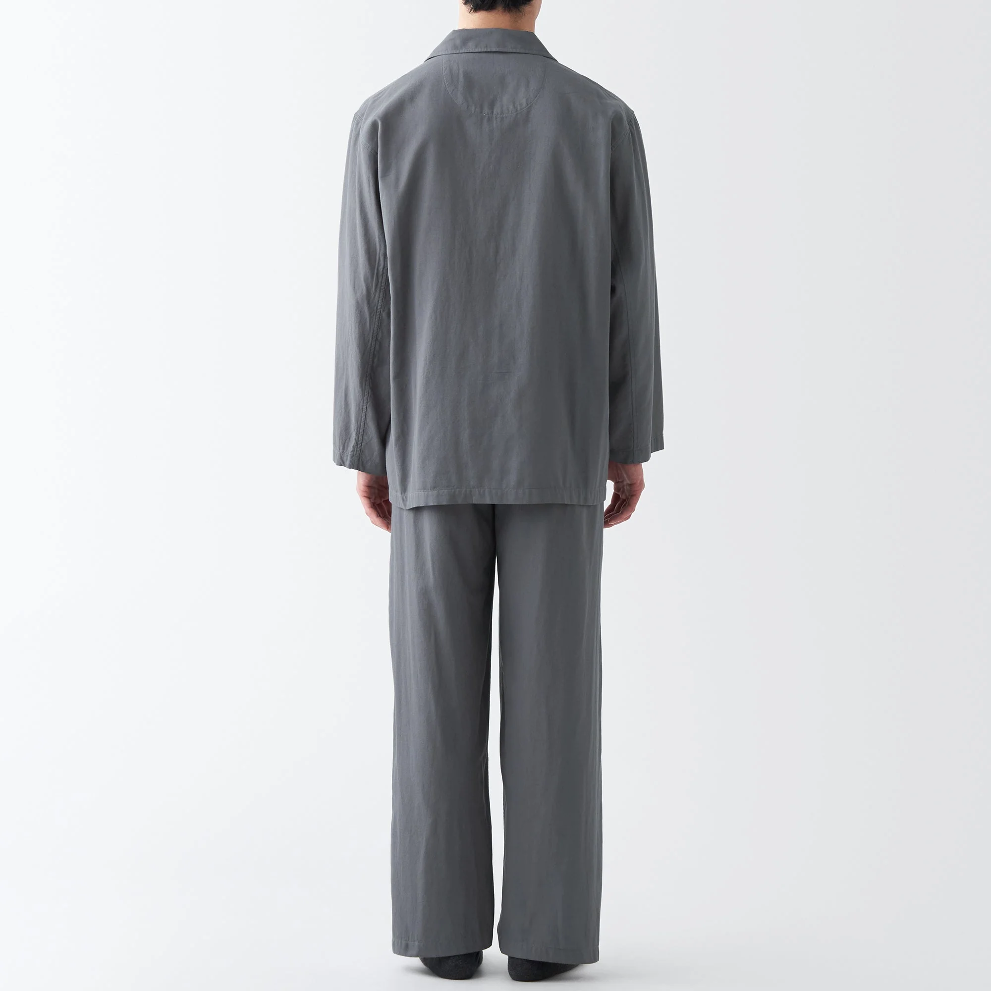 Men's Side Seamless Double Gauze Pajamas - Image 39