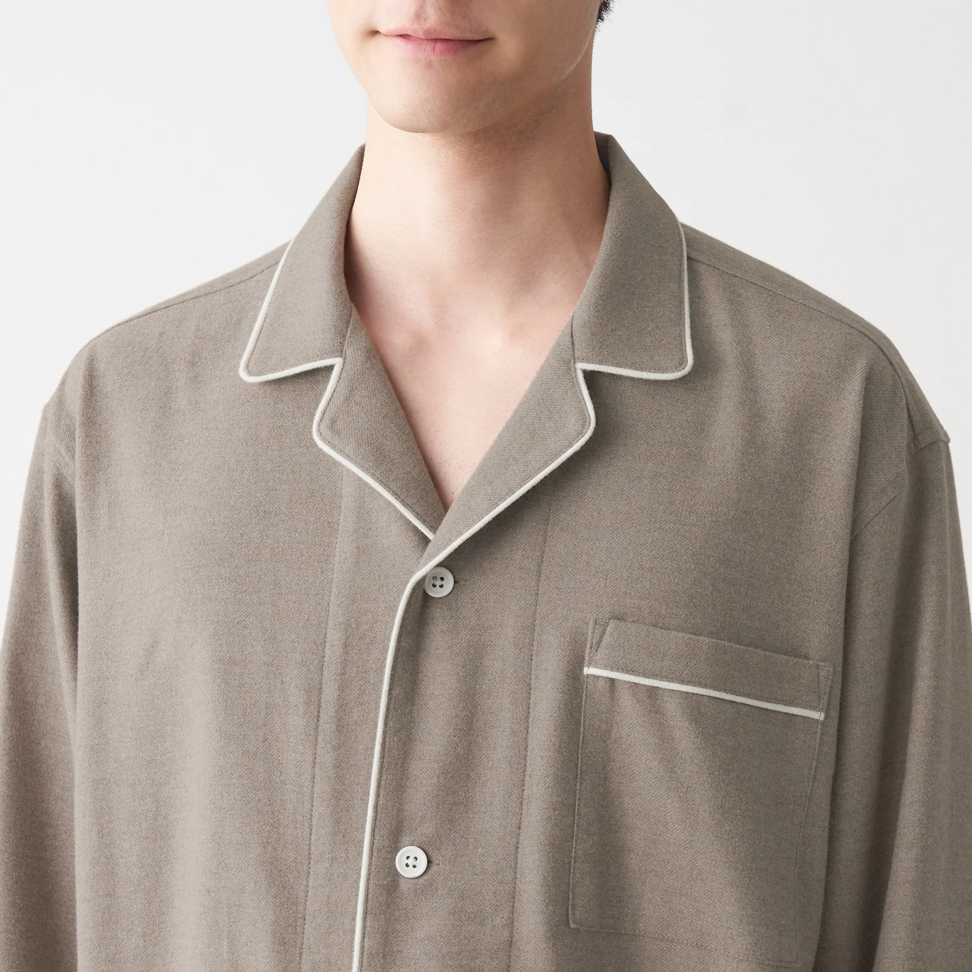 Men's Side-Seamless Flannel Pajamas - Image 27