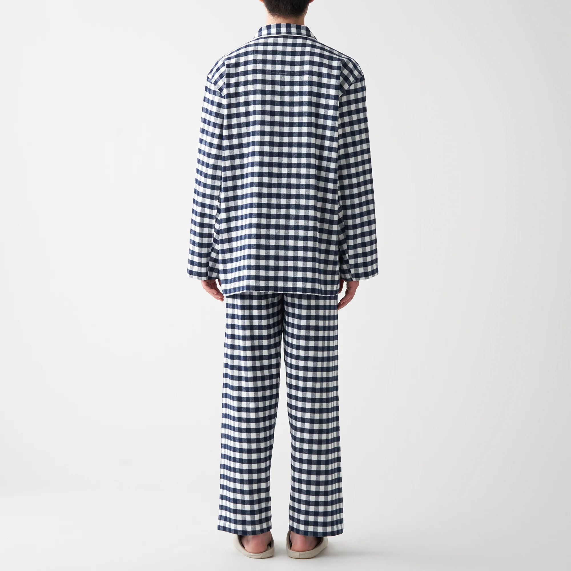 Men's Side-Seamless Flannel Pajamas - Image 35