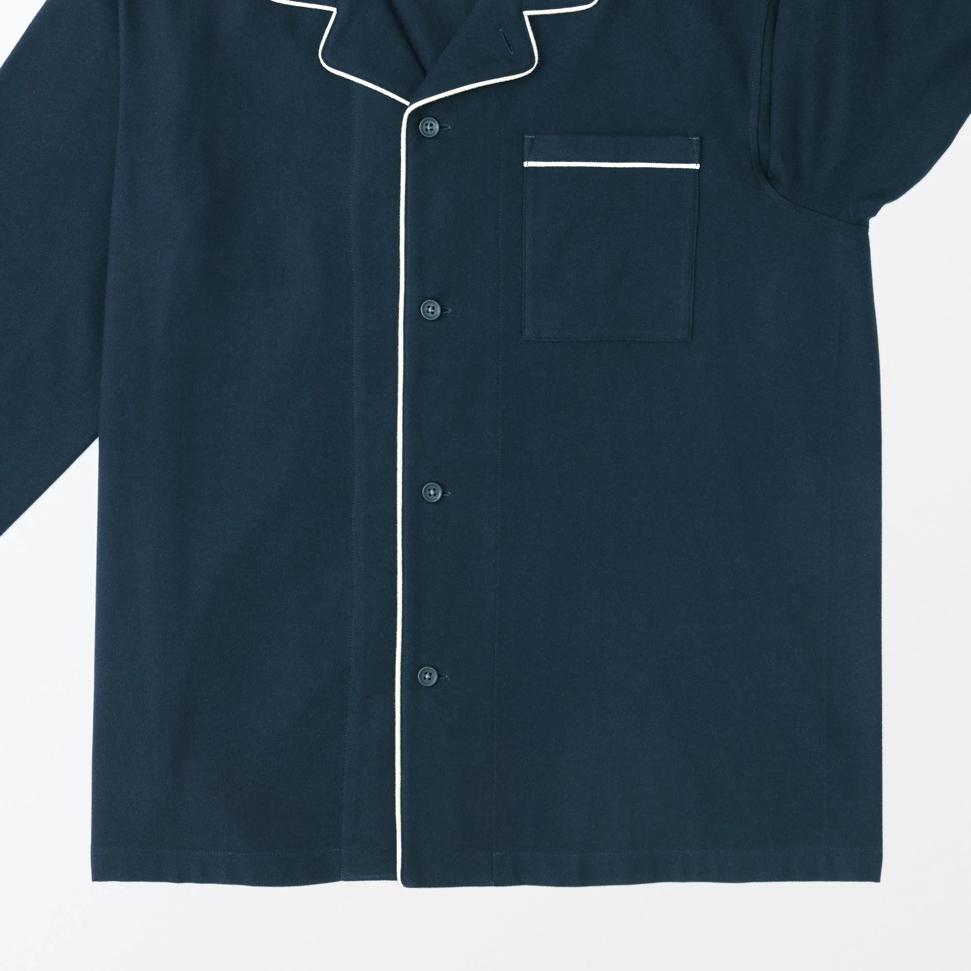 Men's Side Seamless Flannel Pajamas - Image 67