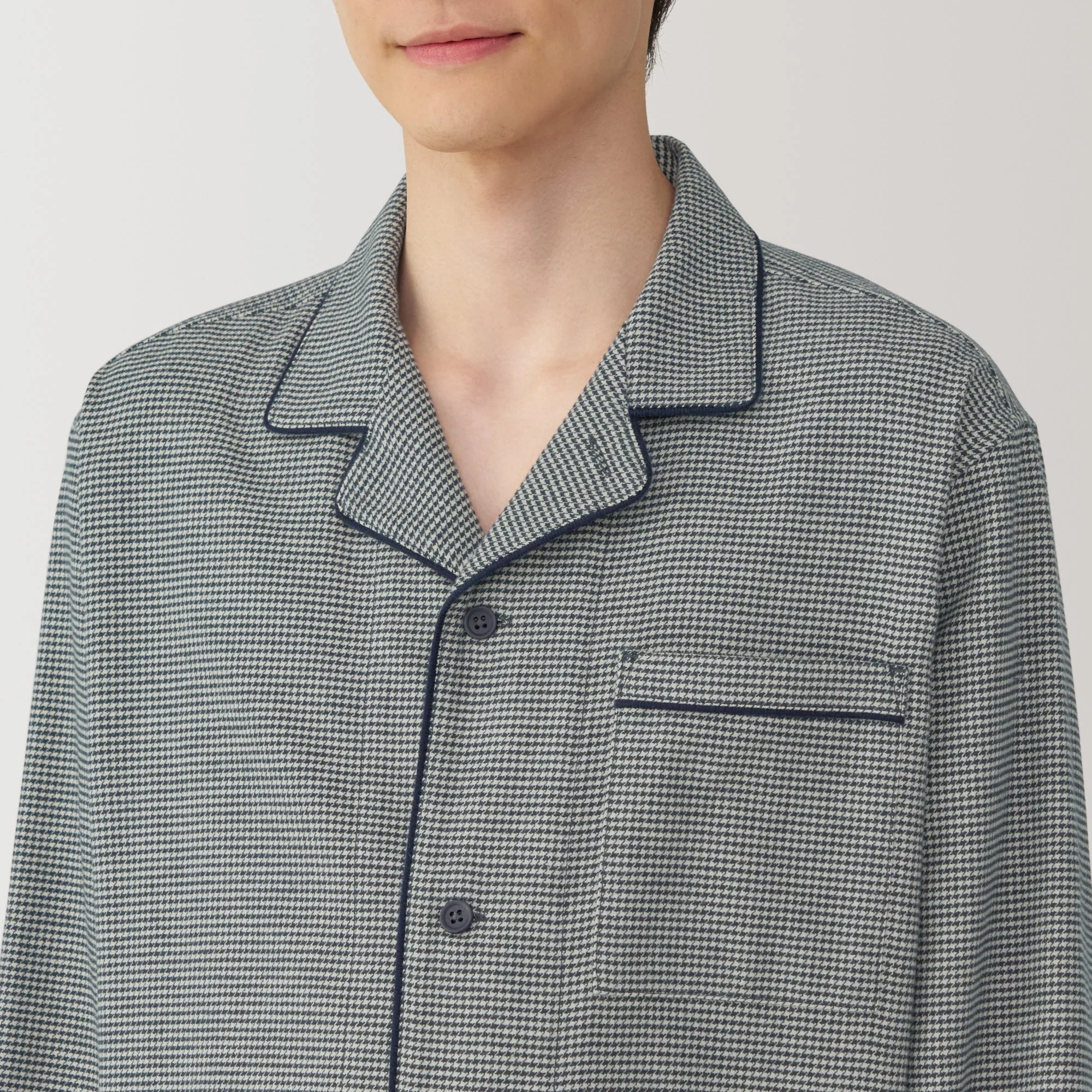 Men's Side Seamless Flannel Pajamas - Image 7