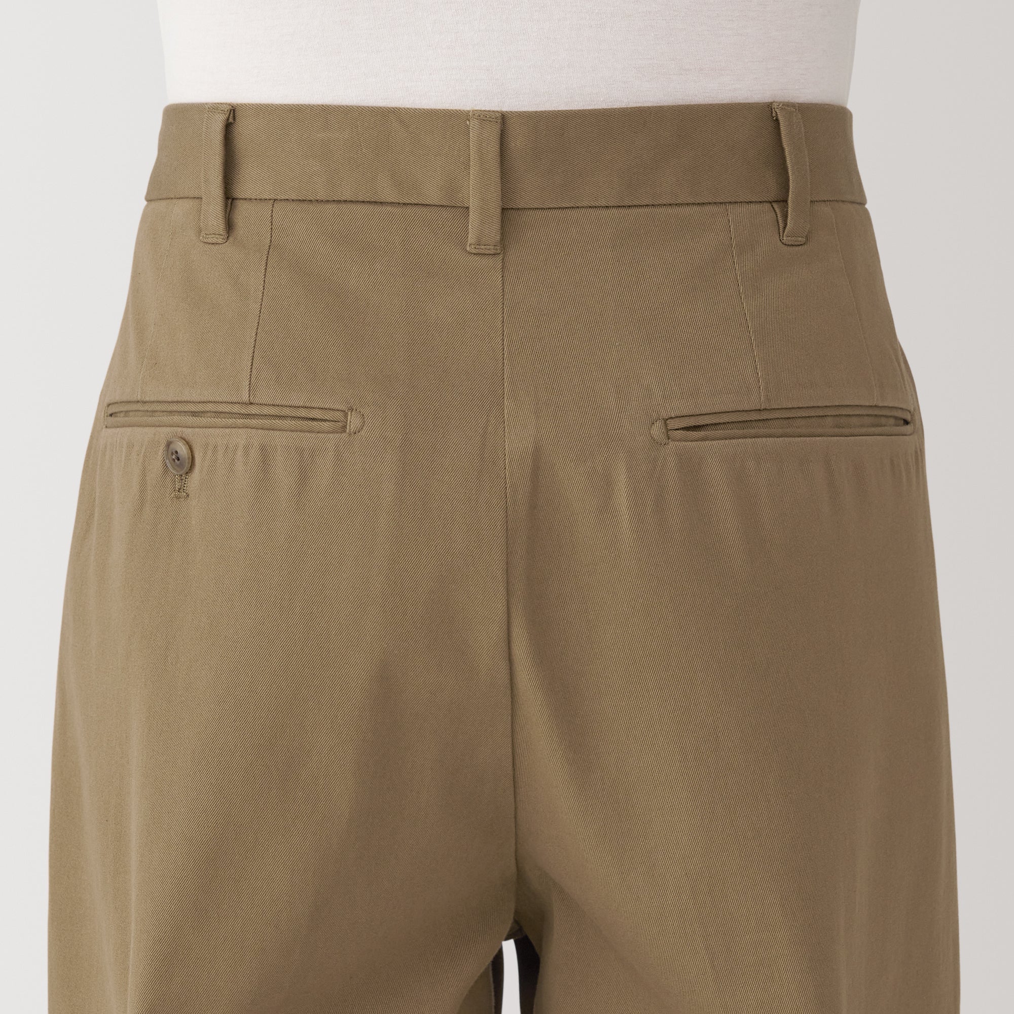 Men's Stretch Chino Darted Wide Pants (L29") - Image 18