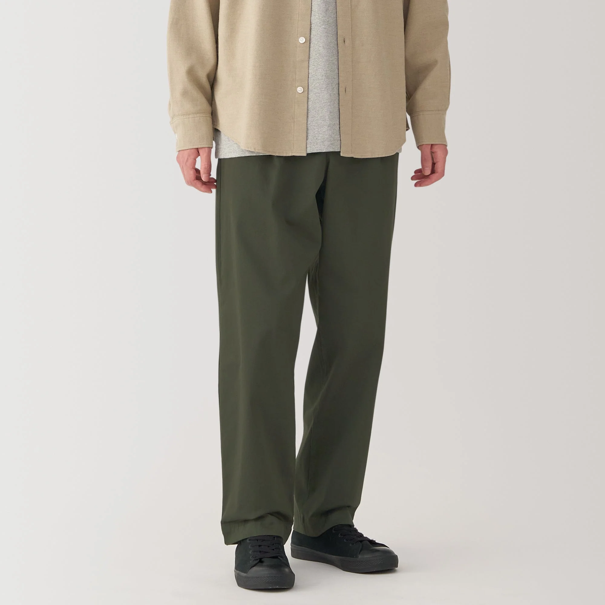 Men's Stretch Chino Darted Wide Pants (L29") - Image 23