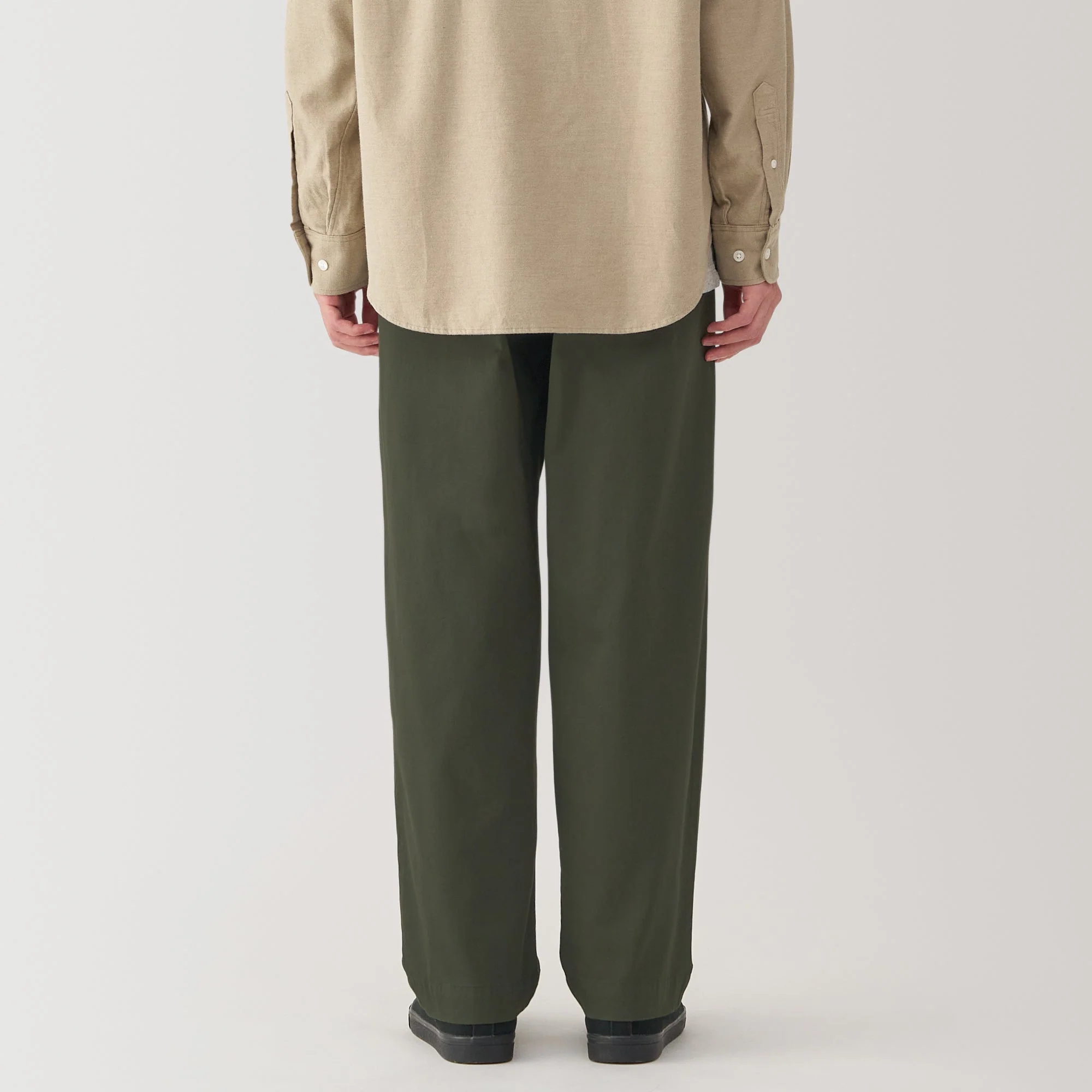 Men's Stretch Chino Darted Wide Pants (L29") - Image 26