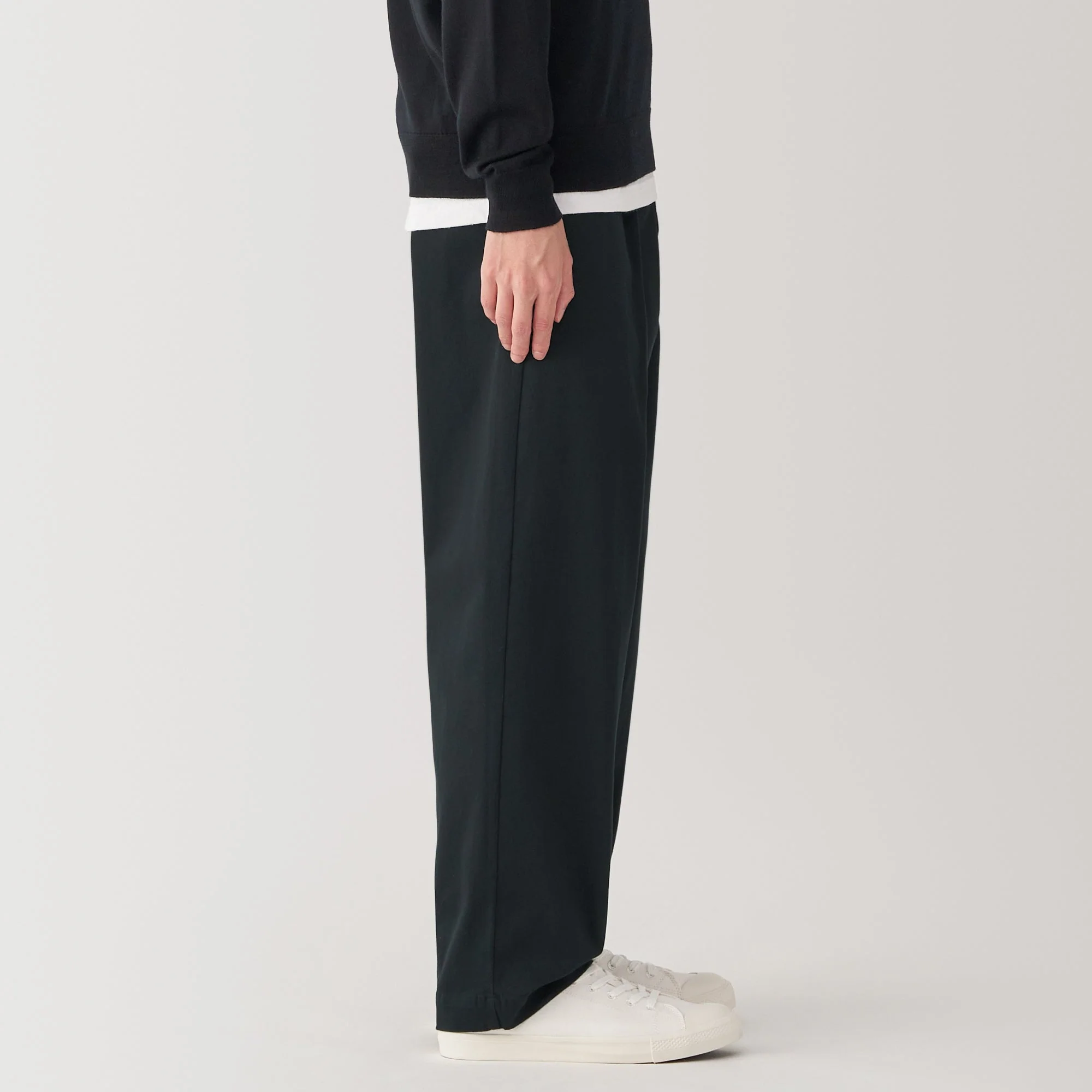 Men's Stretch Chino Darted Wide Pants (L29") - Image 5