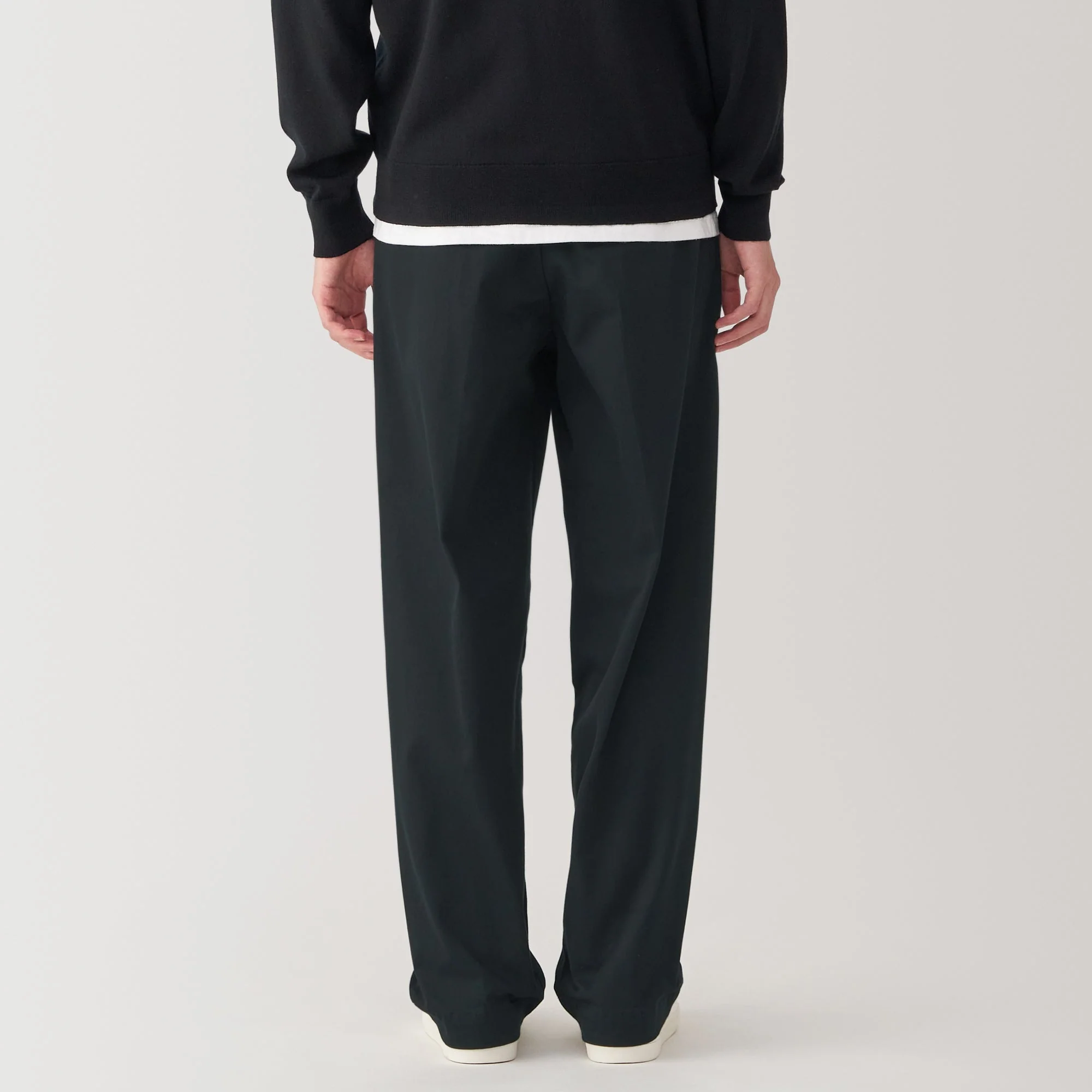 Men's Stretch Chino Darted Wide Pants (L29") - Image 6