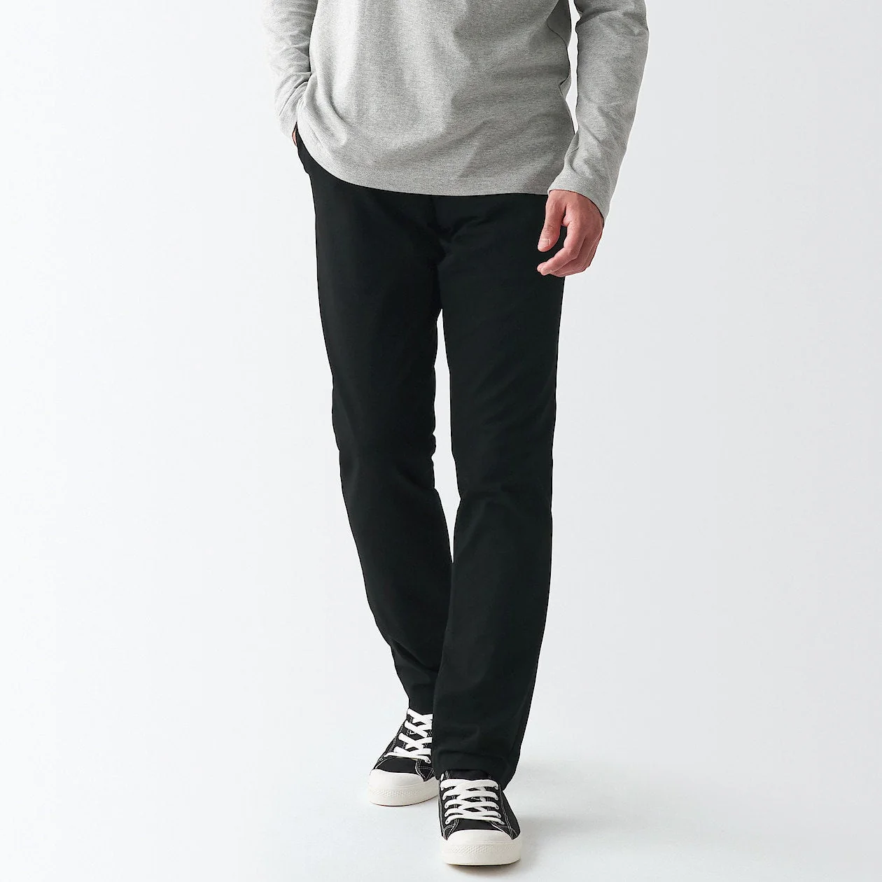 Men's Stretch Chino Slim Fit Pants (L 32inch / 82cm) - Image 11
