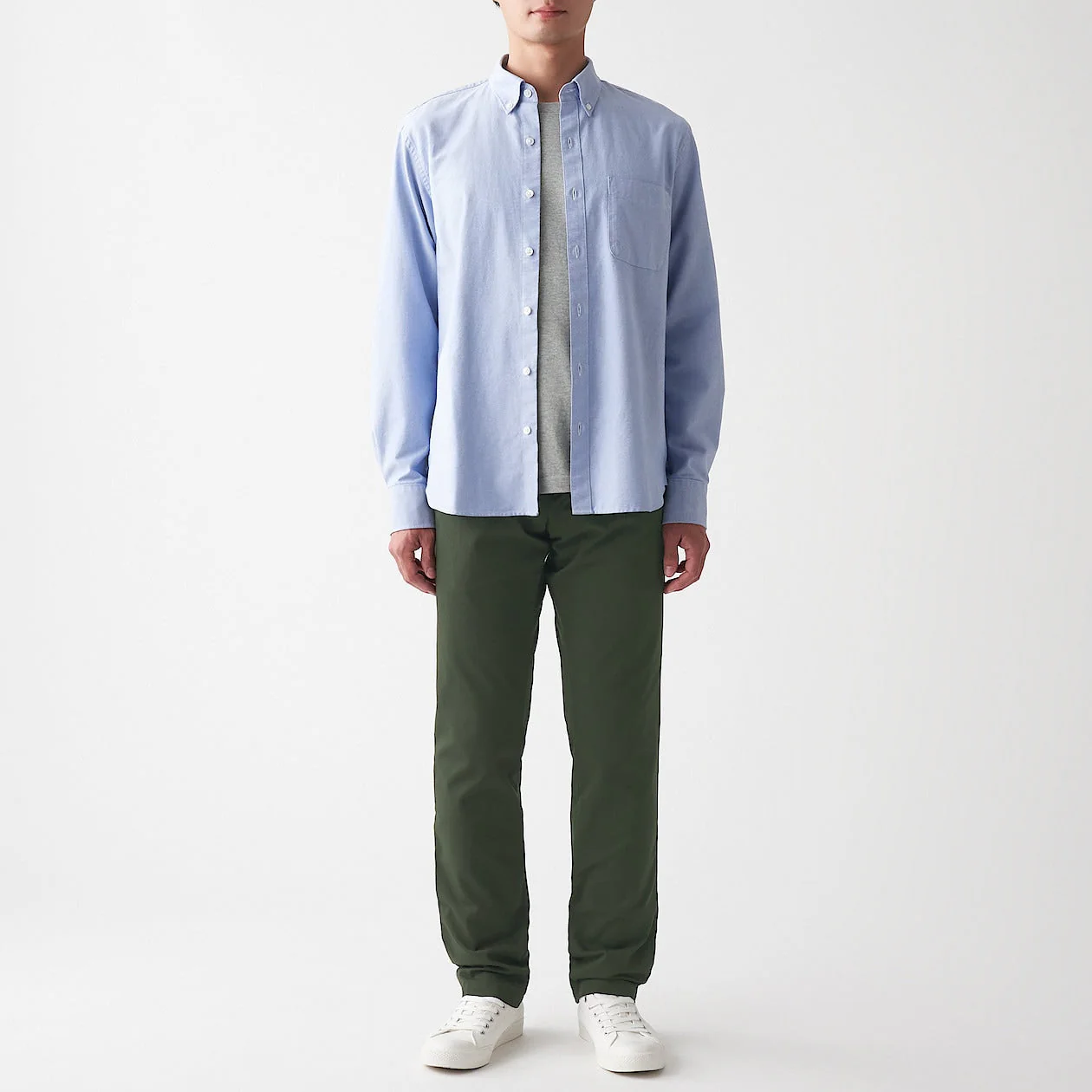 Men's Stretch Chino Slim Fit Pants (L 32inch / 82cm) - Image 32