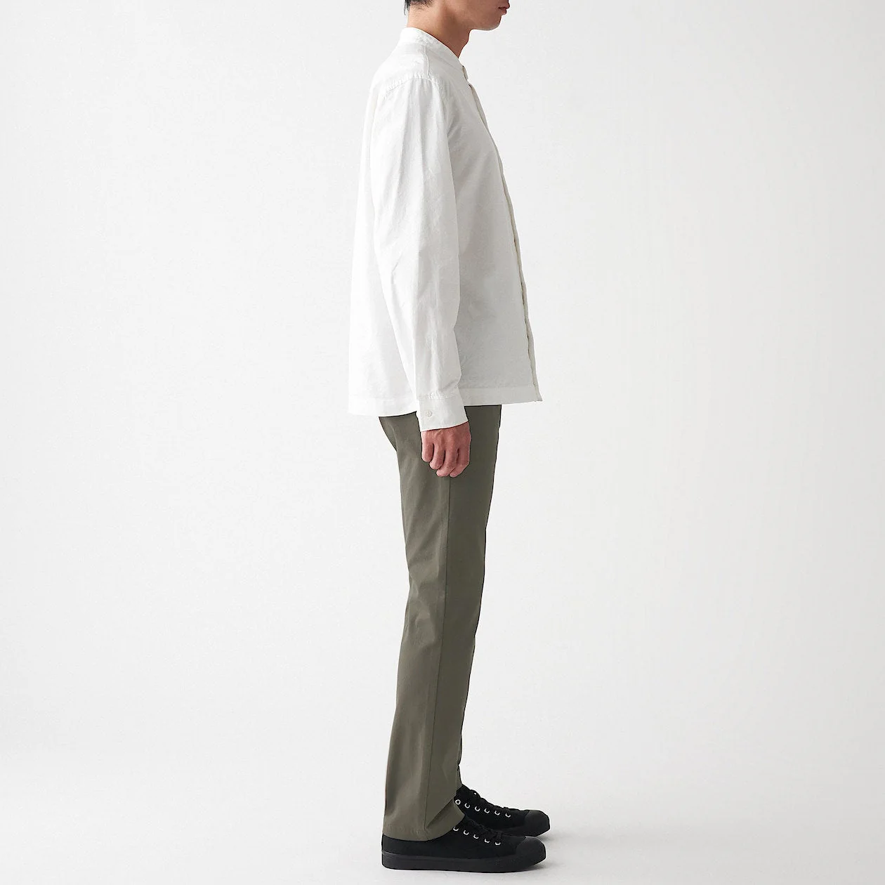 Men's Stretch Chino Slim Fit Pants (L 32inch / 82cm) - Image 4