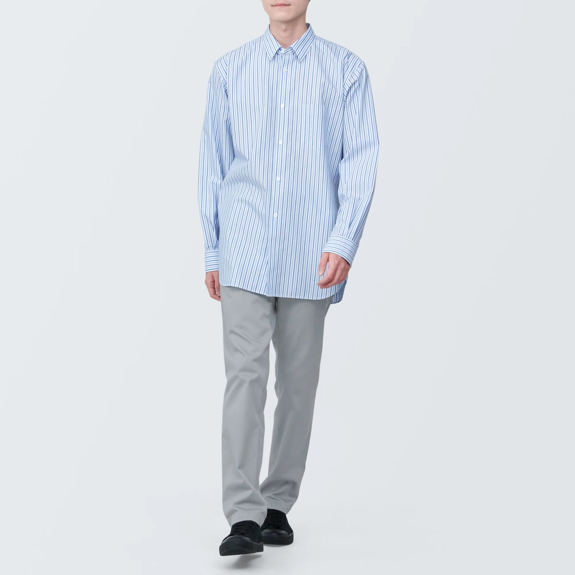 Men's Stretch Chino Slim Fit Pants (L 32inch / 82cm) - Image 14
