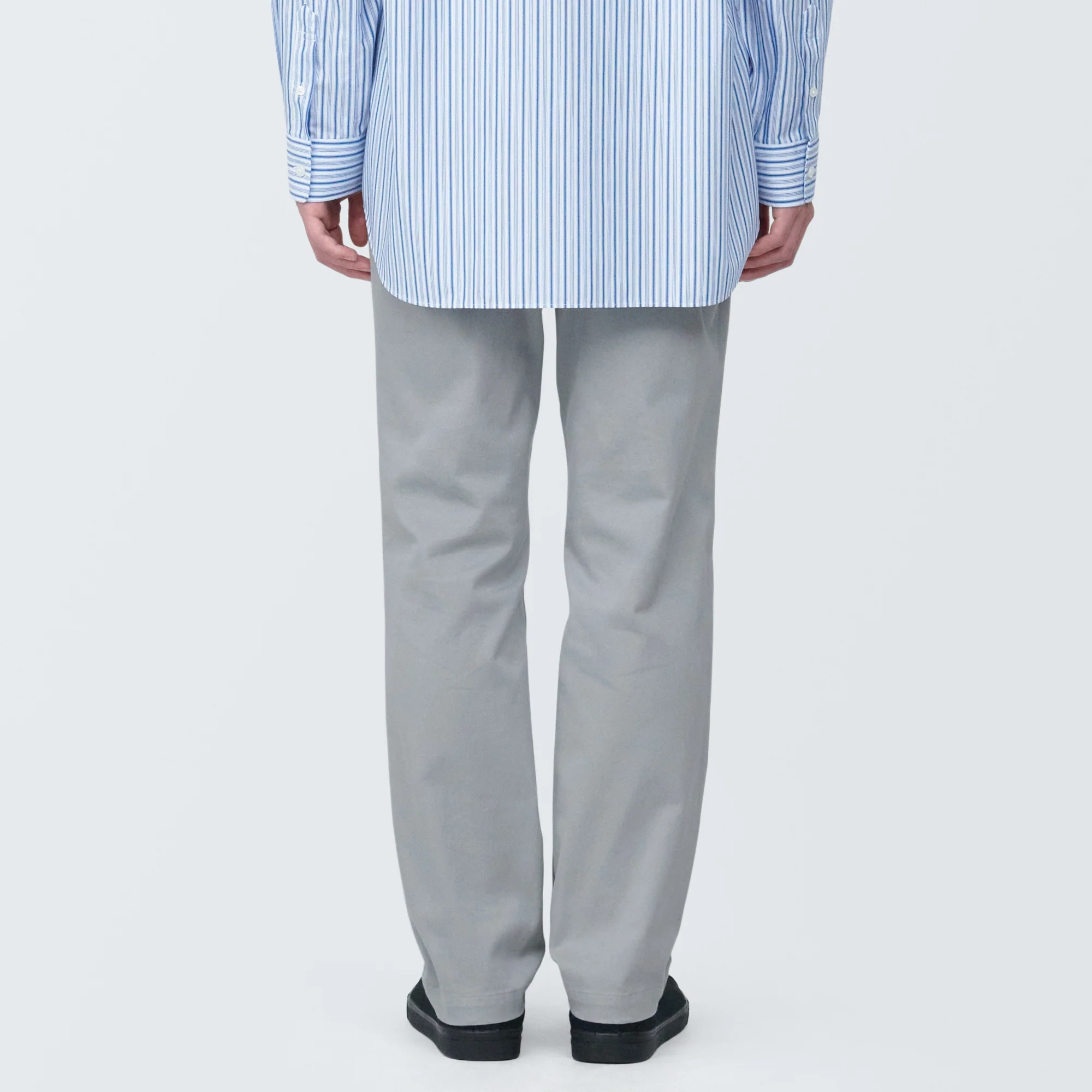 Men's Stretch Chino Slim Fit Pants (L 32inch / 82cm) - Image 16