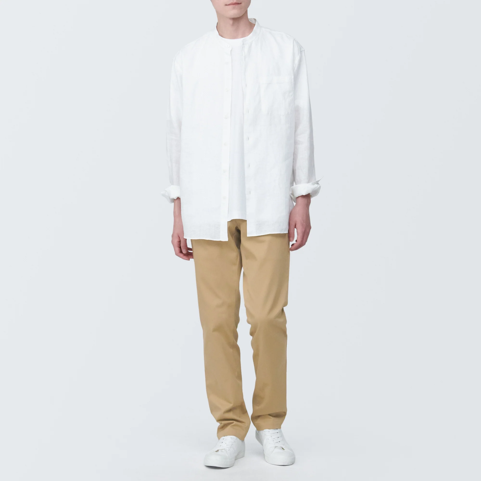 Men's Stretch Chino Slim Fit Pants (L 32inch / 82cm) - Image 24