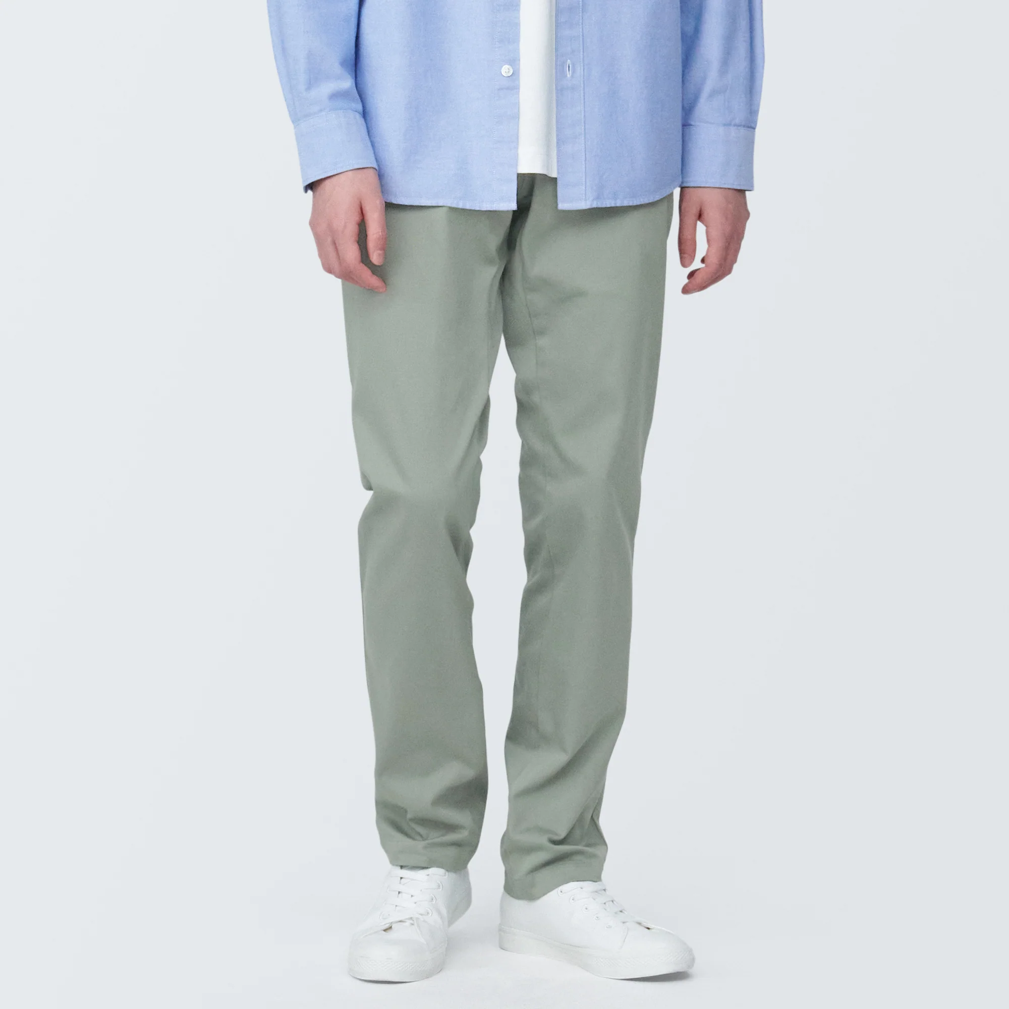 Men's Stretch Chino Slim Fit Pants (L 32inch / 82cm) - Image 3