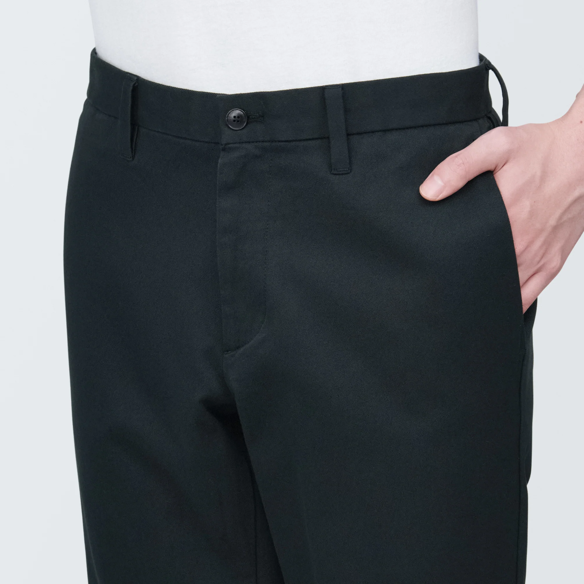 Men's Stretch Chino Slim Fit Pants (L 32inch / 82cm) - Image 37