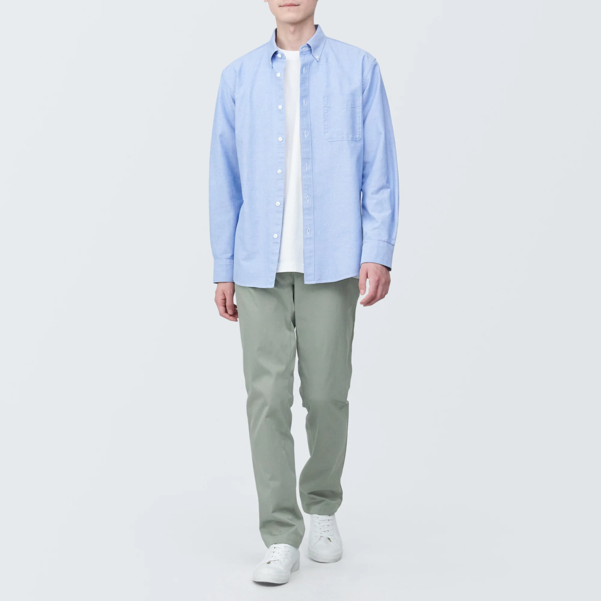 Men's Stretch Chino Slim Fit Pants (L 32inch / 82cm) - Image 4
