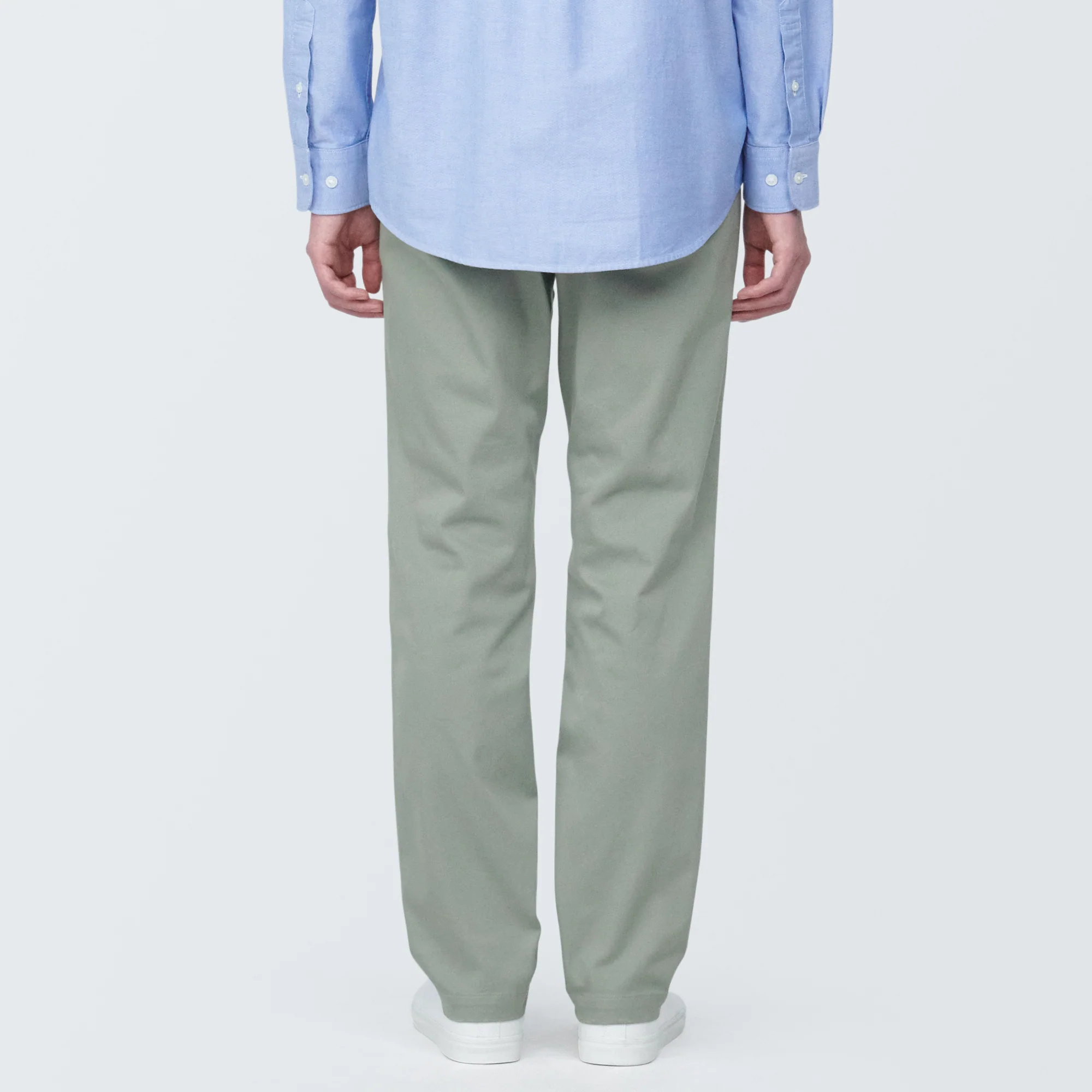 Men's Stretch Chino Slim Fit Pants (L 32inch / 82cm) - Image 6