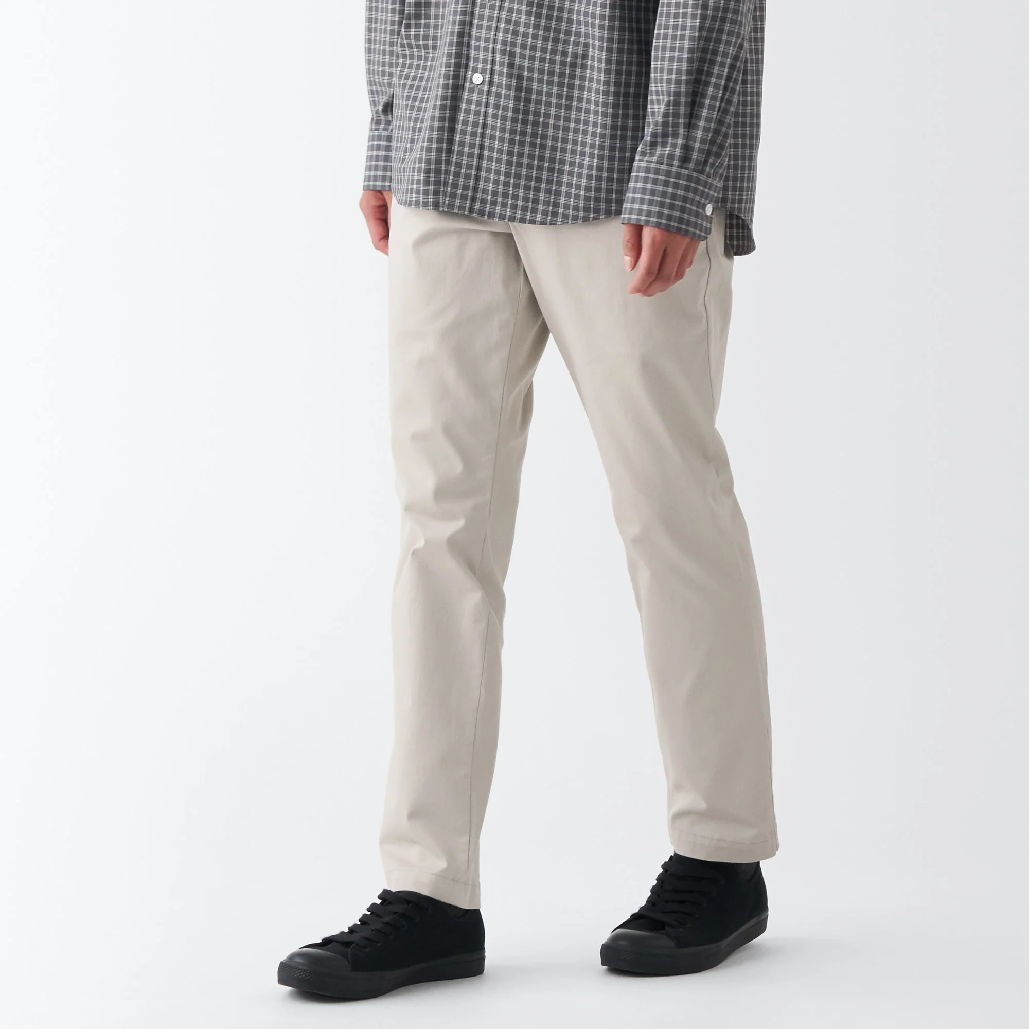 Men's Stretch Chino Slim Pants (L 30inch / 76cm) - Image 13