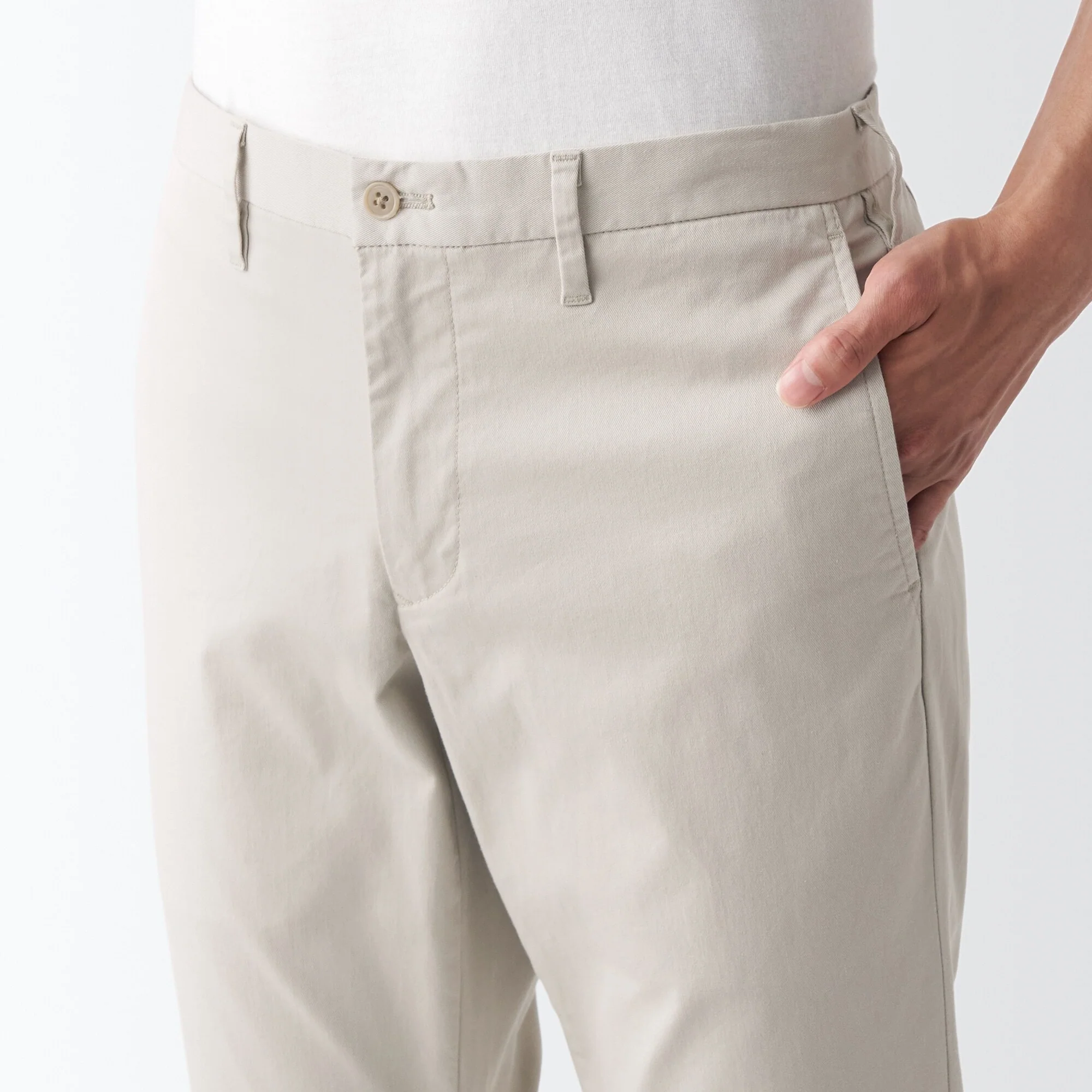 Men's Stretch Chino Slim Pants (L 30inch / 76cm) - Image 17