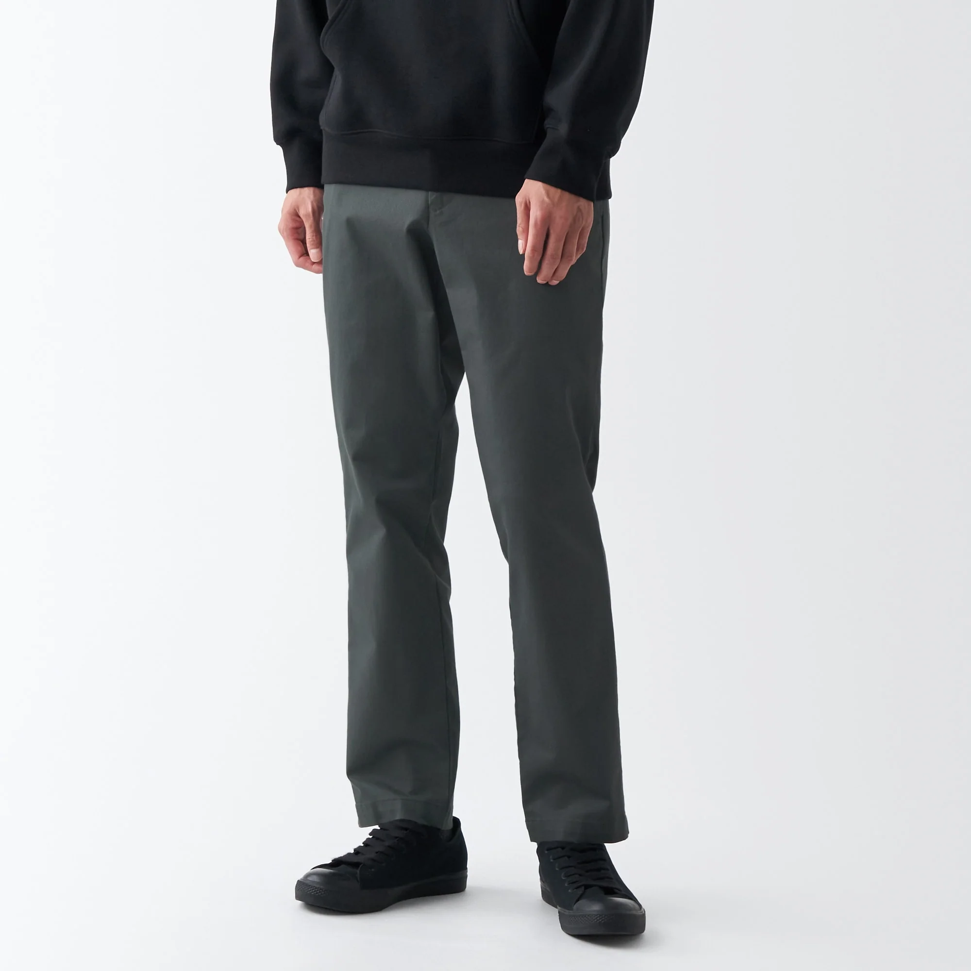 Men's Stretch Chino Slim Pants (L 30inch / 76cm) - Image 3