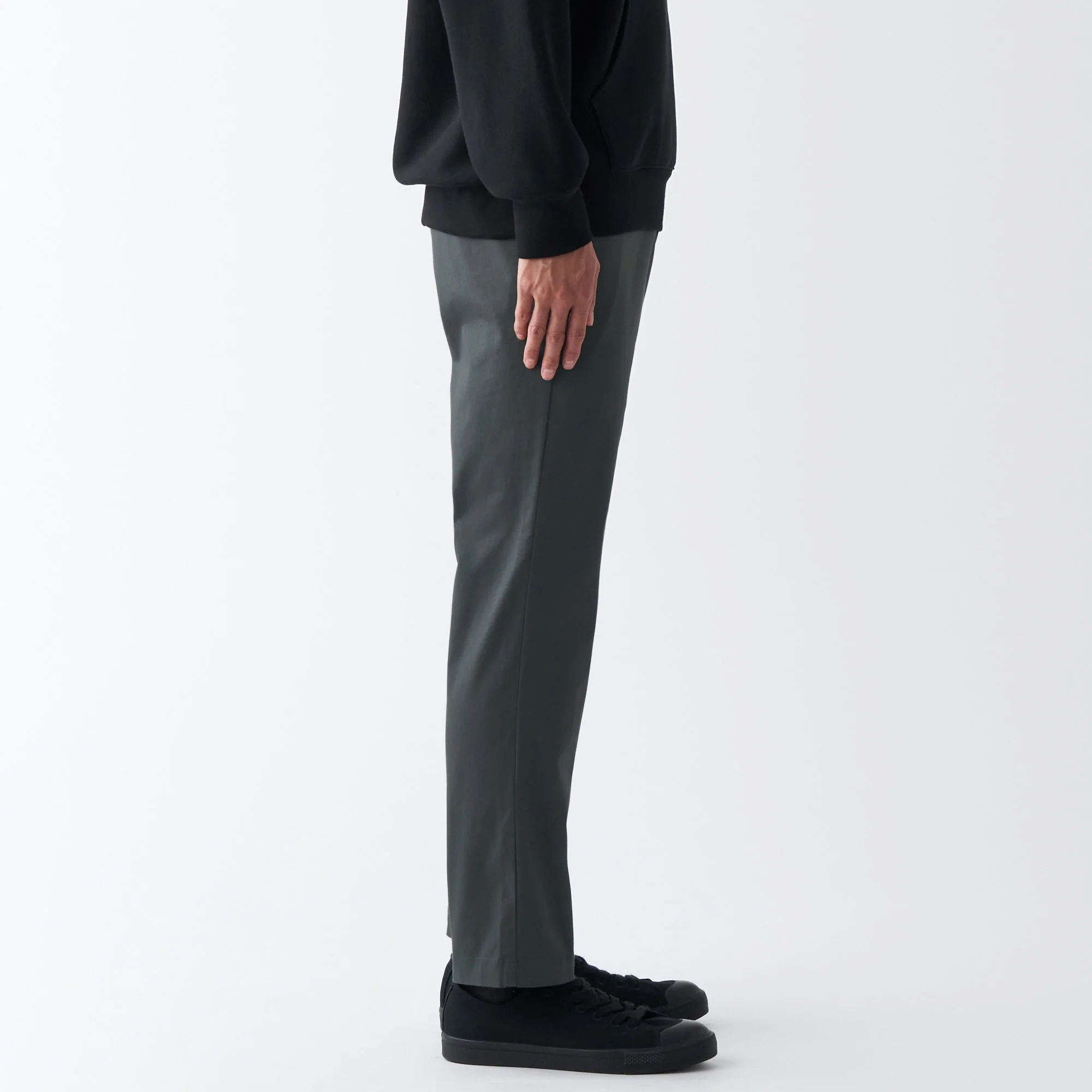 Men's Stretch Chino Slim Pants (L 30inch / 76cm) - Image 5