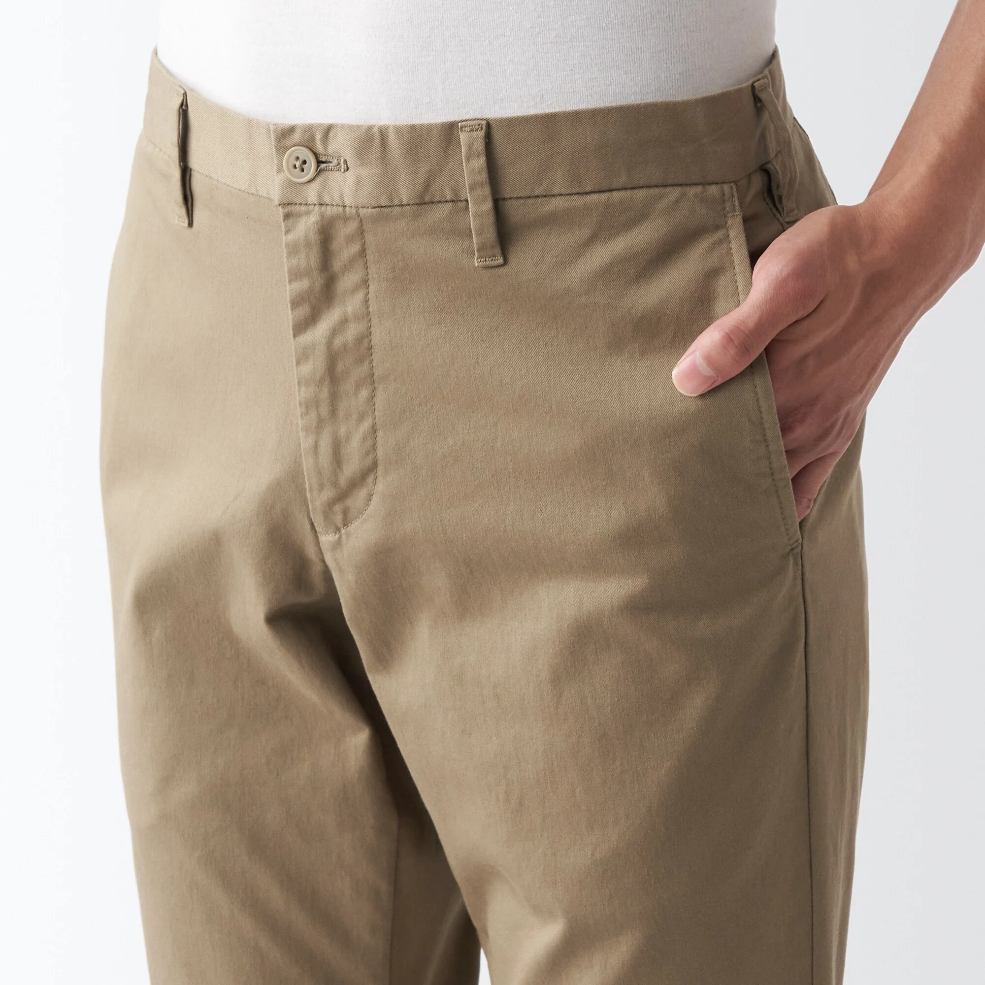 Men's Stretch Chino Slim Pants (L 30inch / 76cm) - Image 57