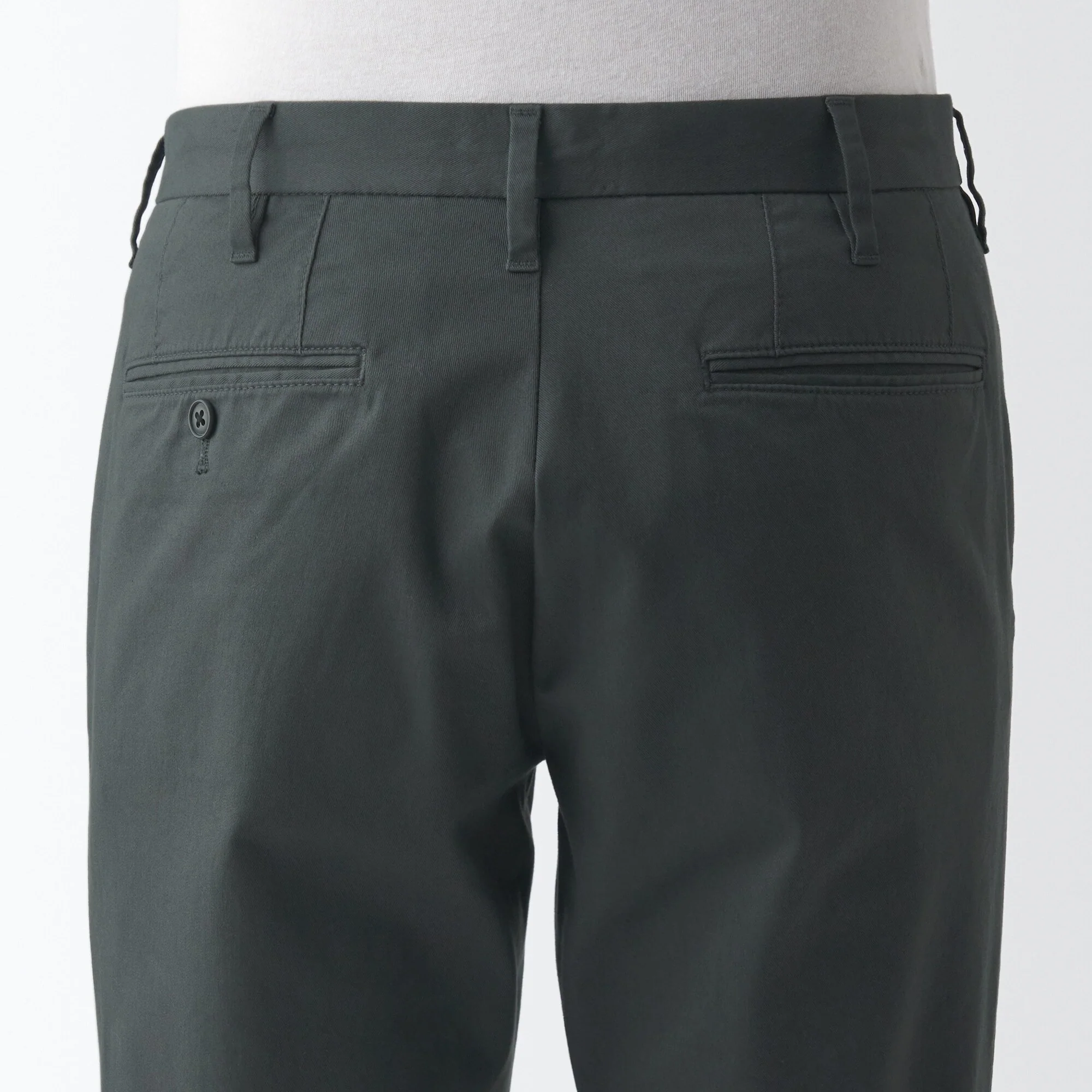 Men's Stretch Chino Slim Pants (L 30inch / 76cm) - Image 8