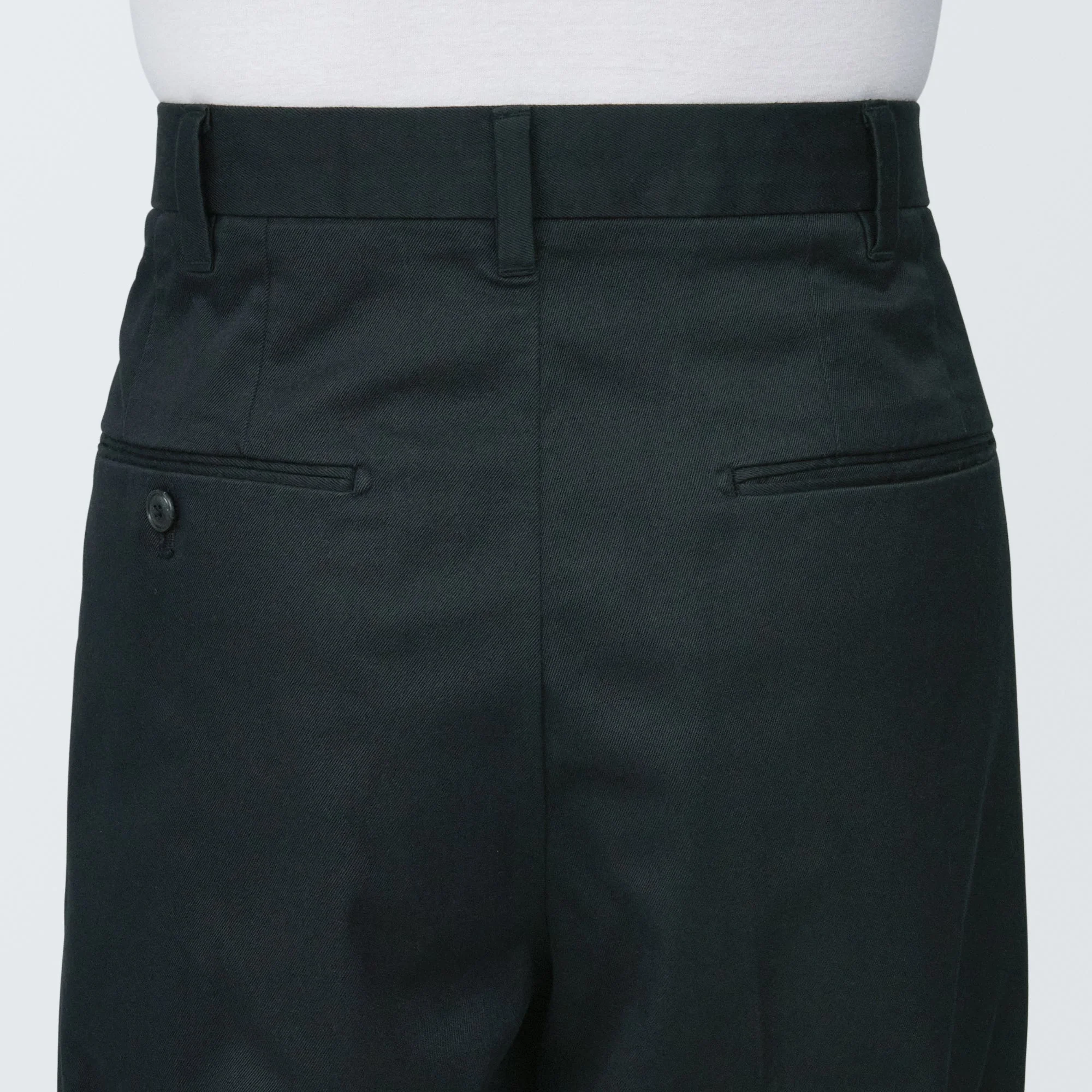 Men's Stretch Chino Tuck Wide Pants - Image 28