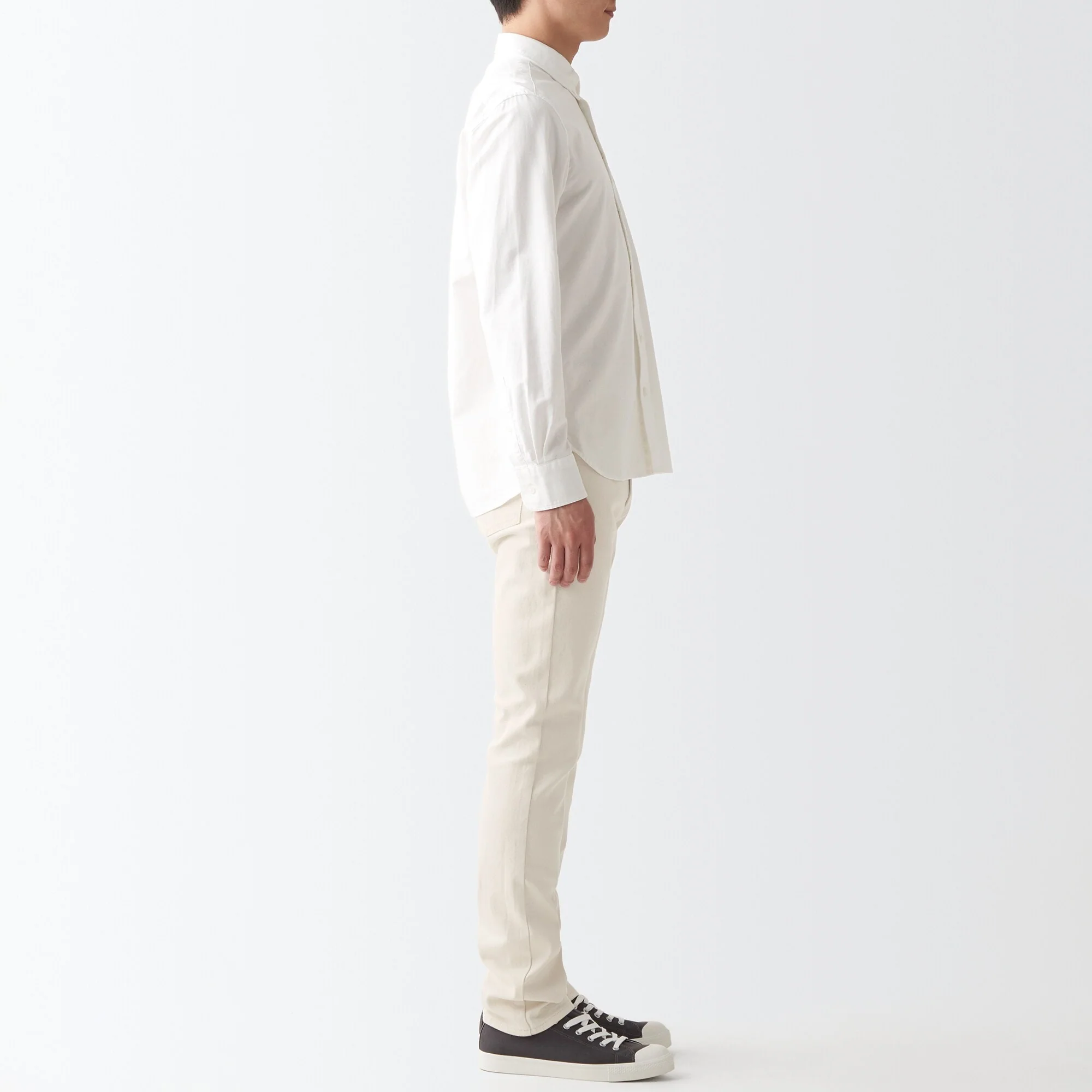 Men's Stretch Denim Slim Pants Natural (L 32inch / 82cm) - Image 5